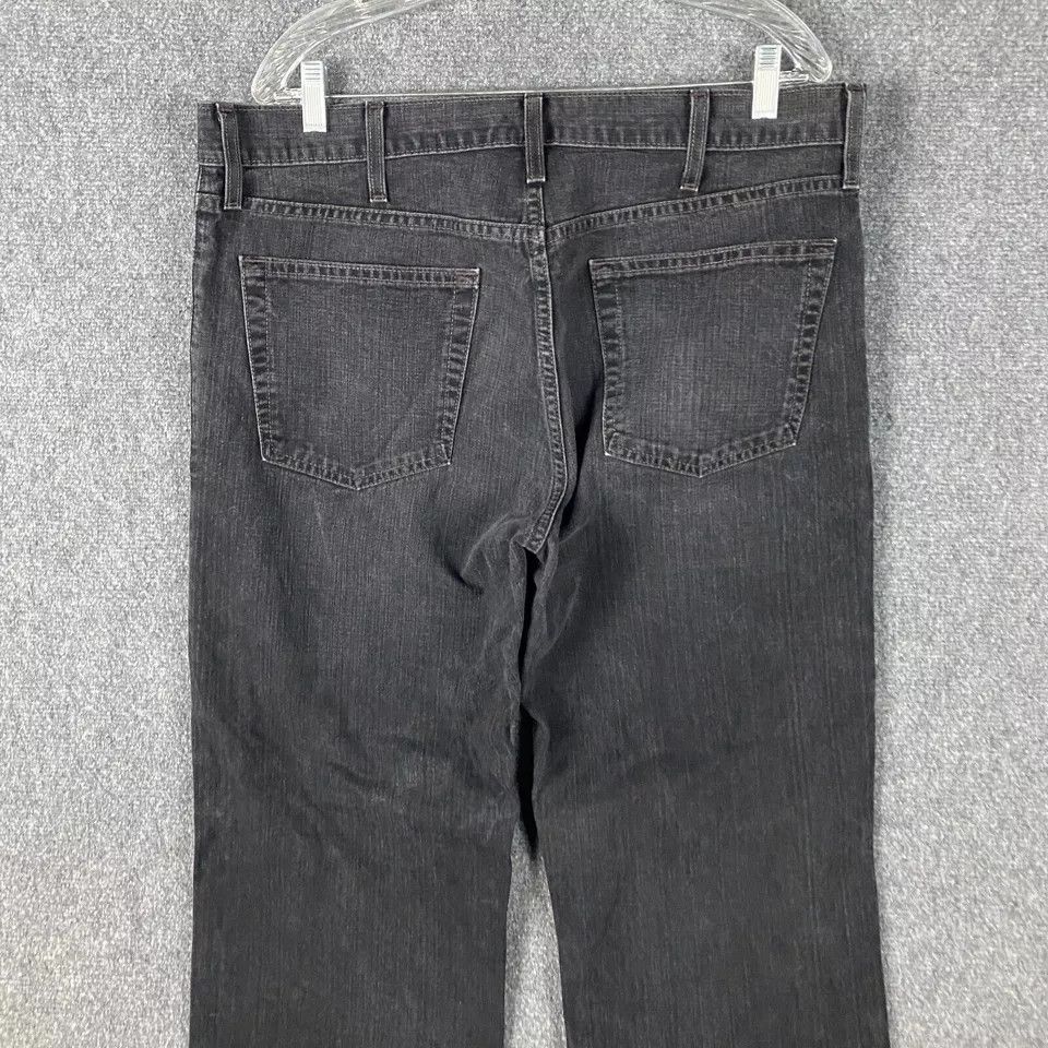 Old Navy Old Navy Jeans Men's 36x30 Straight Leg Denim Charcoal Size US 36 / EU 52 - 6 Thumbnail