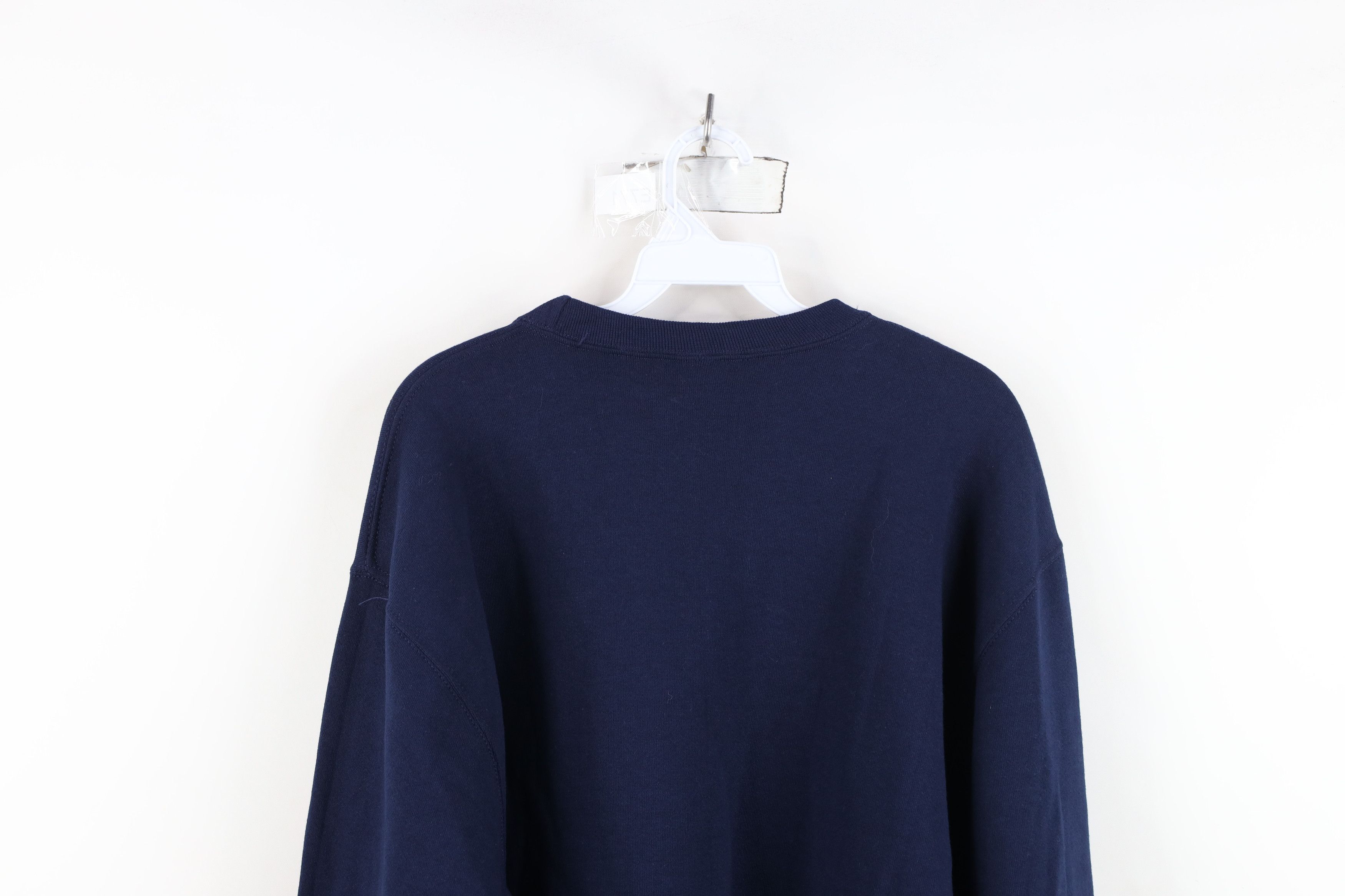 Russell Athletic Vintage 90s Russell Athletic Crewneck Sweatshirt Navy Blue Size US L / EU 52-54 / 3 - 12 Thumbnail