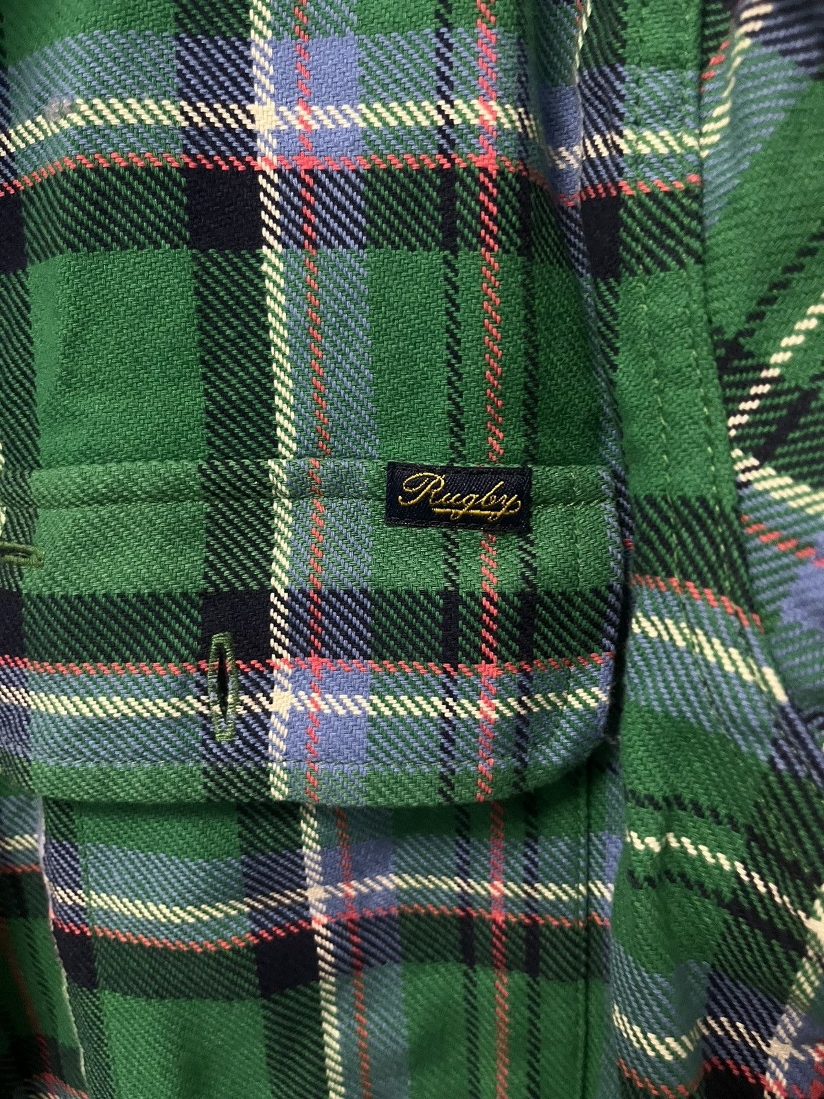 Pyrex Vision × Virgil Abloh PYREX VISION RALPH LAUREN RUGBY FLANNEL ...