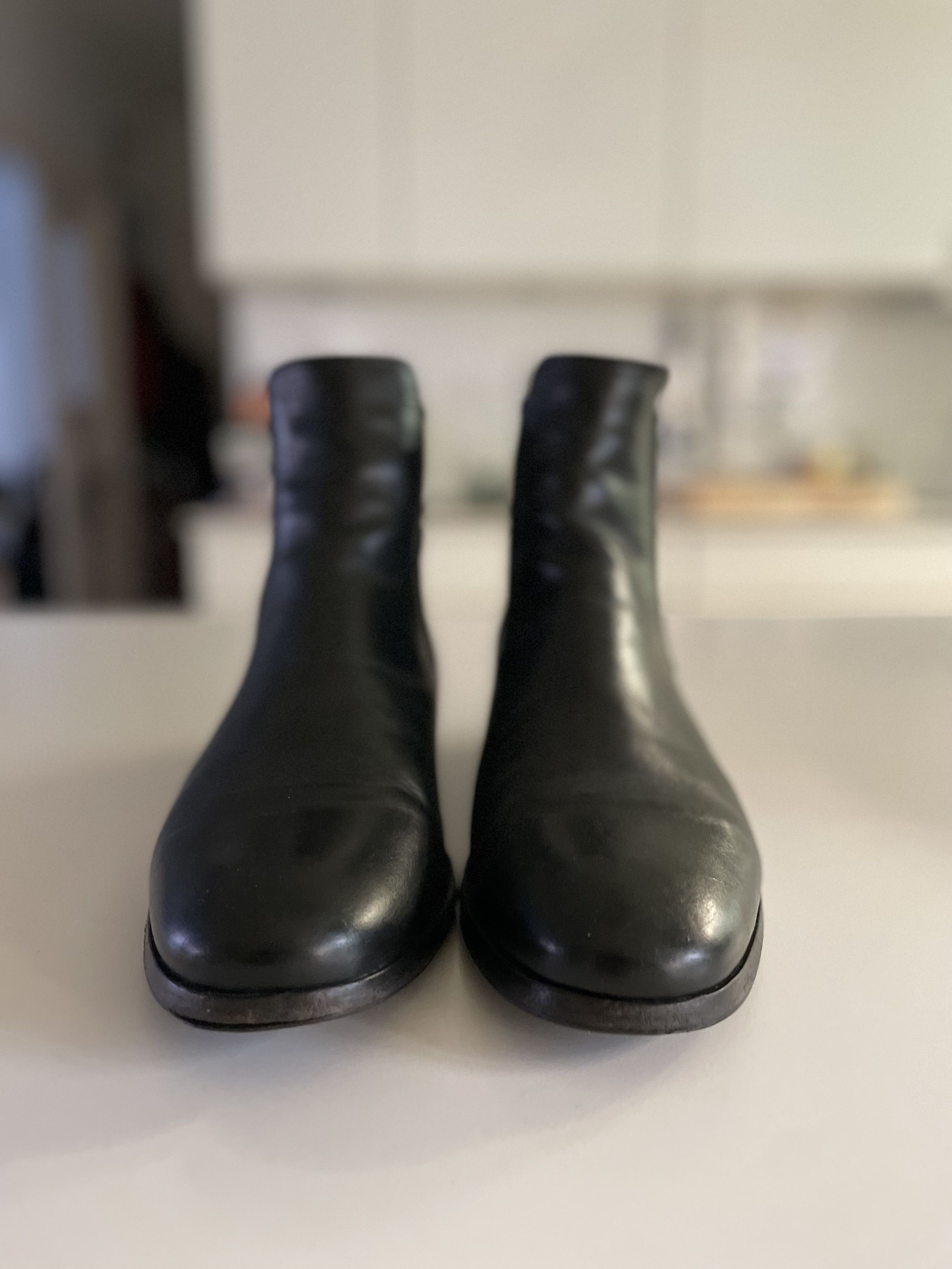 A.P.C. A.P.C. black leather Chelsea Boots Size US 10 / EU 43 - 5 Thumbnail