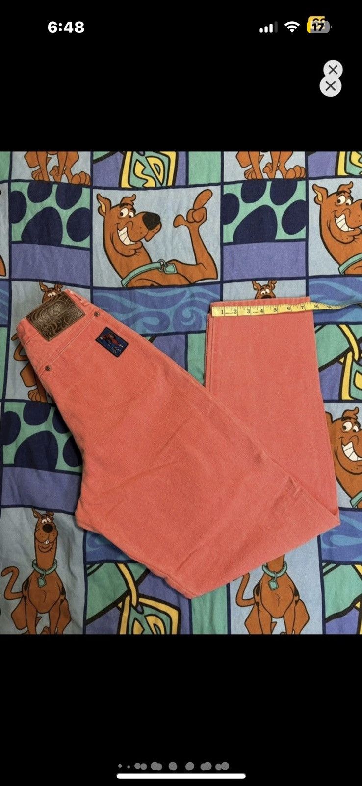 ***FINAL DROP***RARE BNWT 1991 RED ERASER PIGMENT DENIM 30