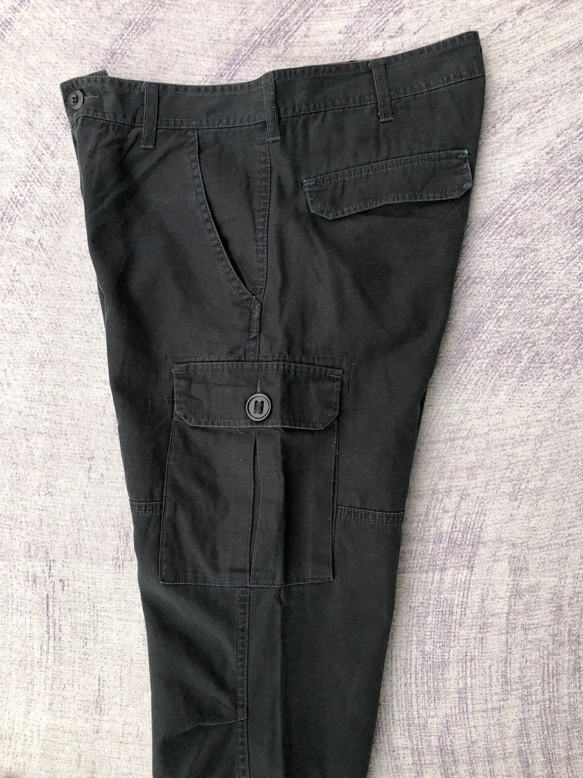 All Blacks Cargo Black Panaspur 6 Pocket Utility Pants Size US 30 / EU 46 - 12 Thumbnail