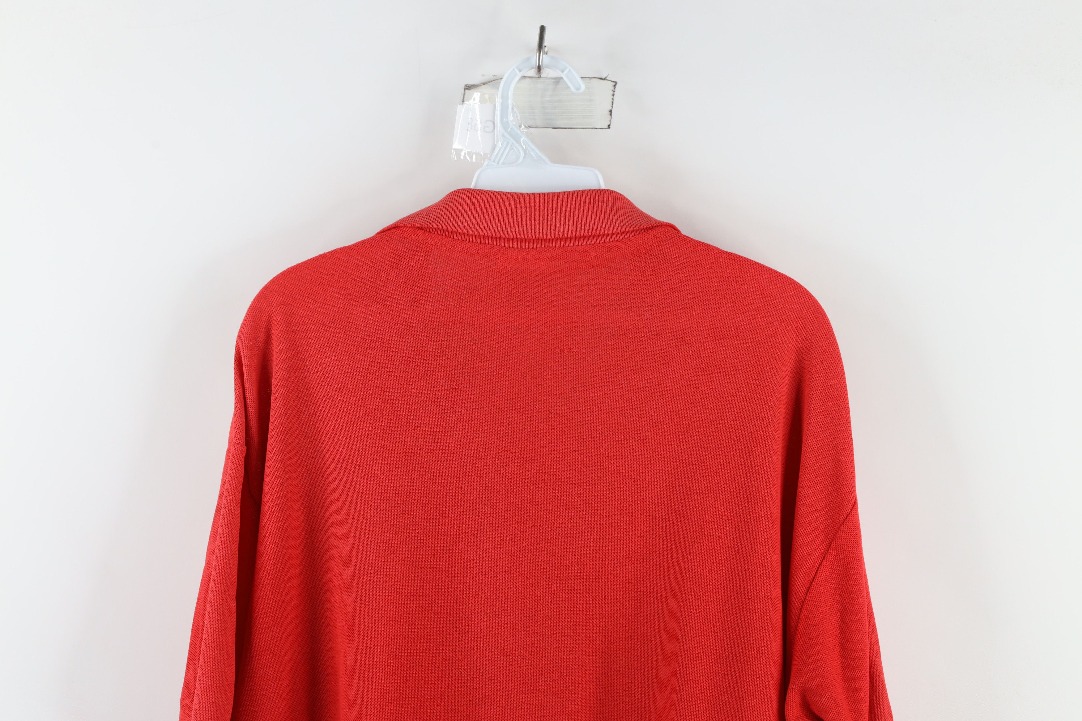 Vintage Vintage 90s Dolphin Aviation World Class Jet Polo Red Size US L / EU 52-54 / 3 - 10 Thumbnail