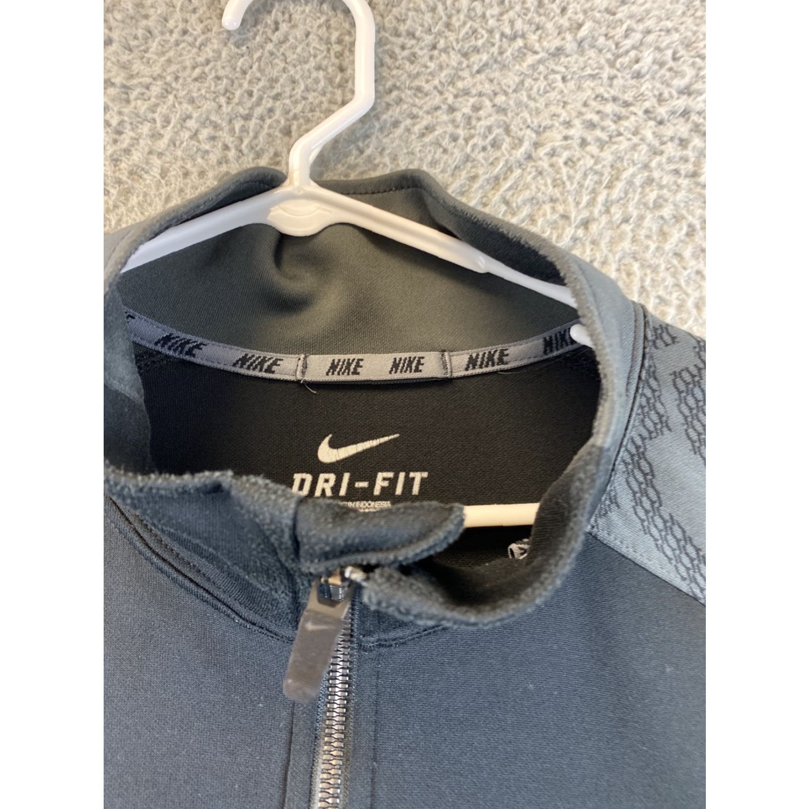 Nike Nike Sweater Adult XL Black Golf DriFit Pullover Zip Sweatshirt Mens Size US XL / EU 56 / 4 - 5 Thumbnail