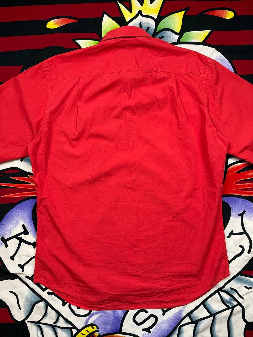 Vivienne Westwood Vivienne Westwood Arrow Arms button up shirt in red Size 52 Size US L / EU 52-54 / 3 - 9 Thumbnail