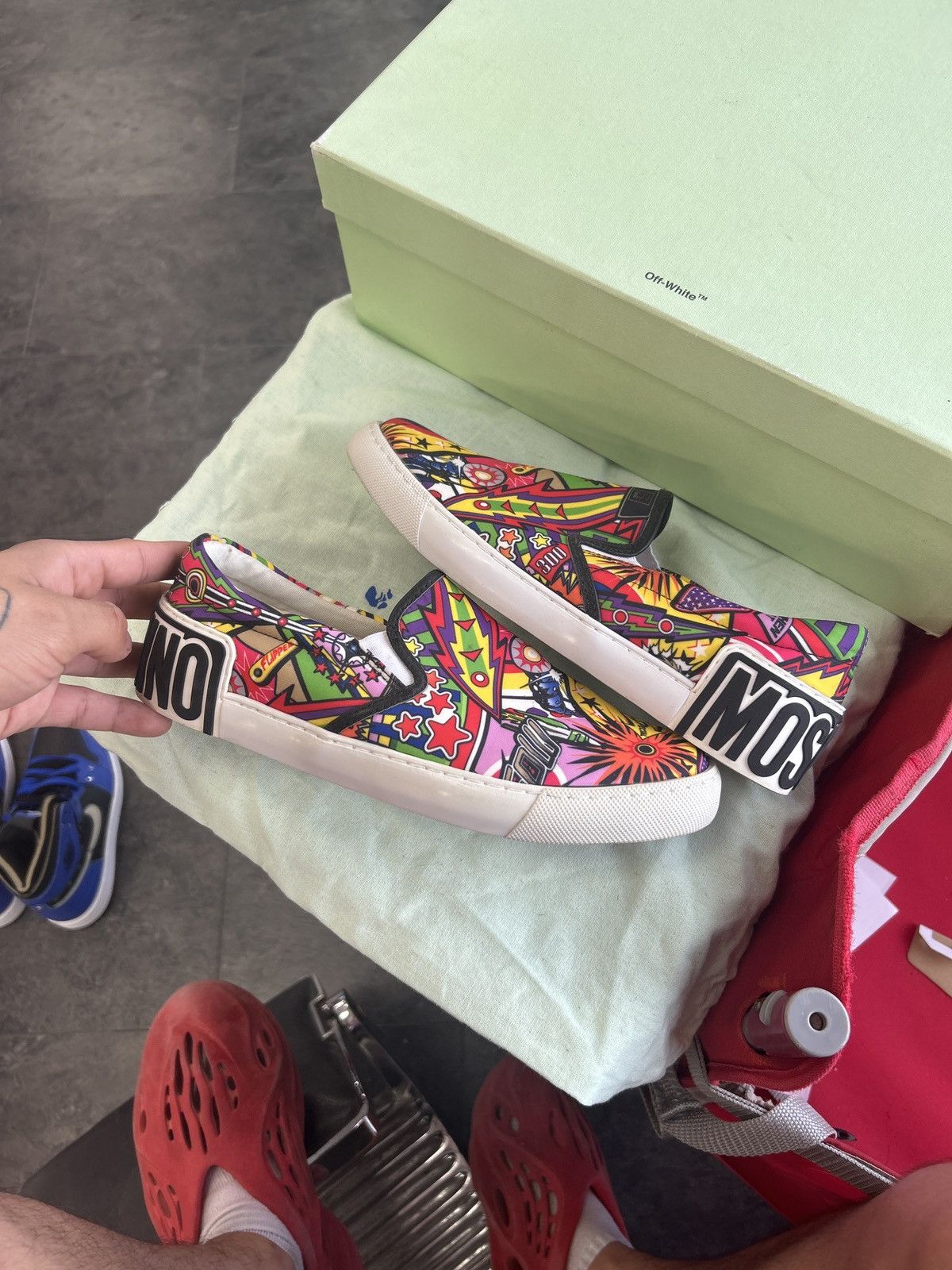 Moschino Moschino pinball slip on Size US 8 / IT 38 - 1 Thumbnail