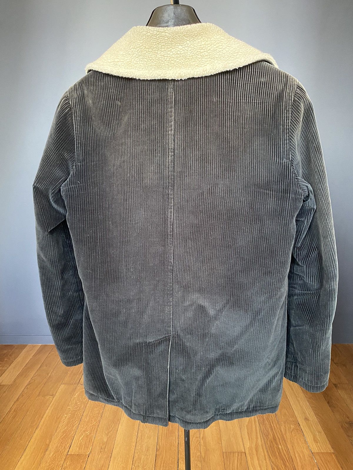 A.P.C. APC - Shearling Corduroy Jacket - 2012 Size US S / EU 44-46 / 1 - 12 Thumbnail