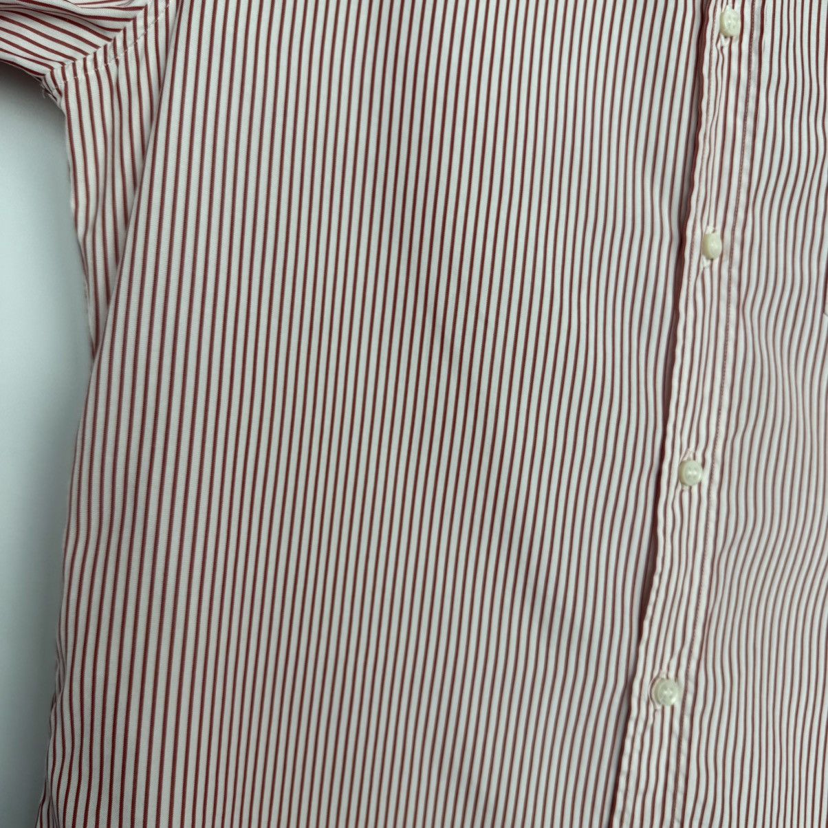 Brunello Cucinelli BRUNELLO CUCINELLI STRIPED BUTTON UP SHIRT COTTON Size US M / EU 48-50 / 2 - 14 Thumbnail