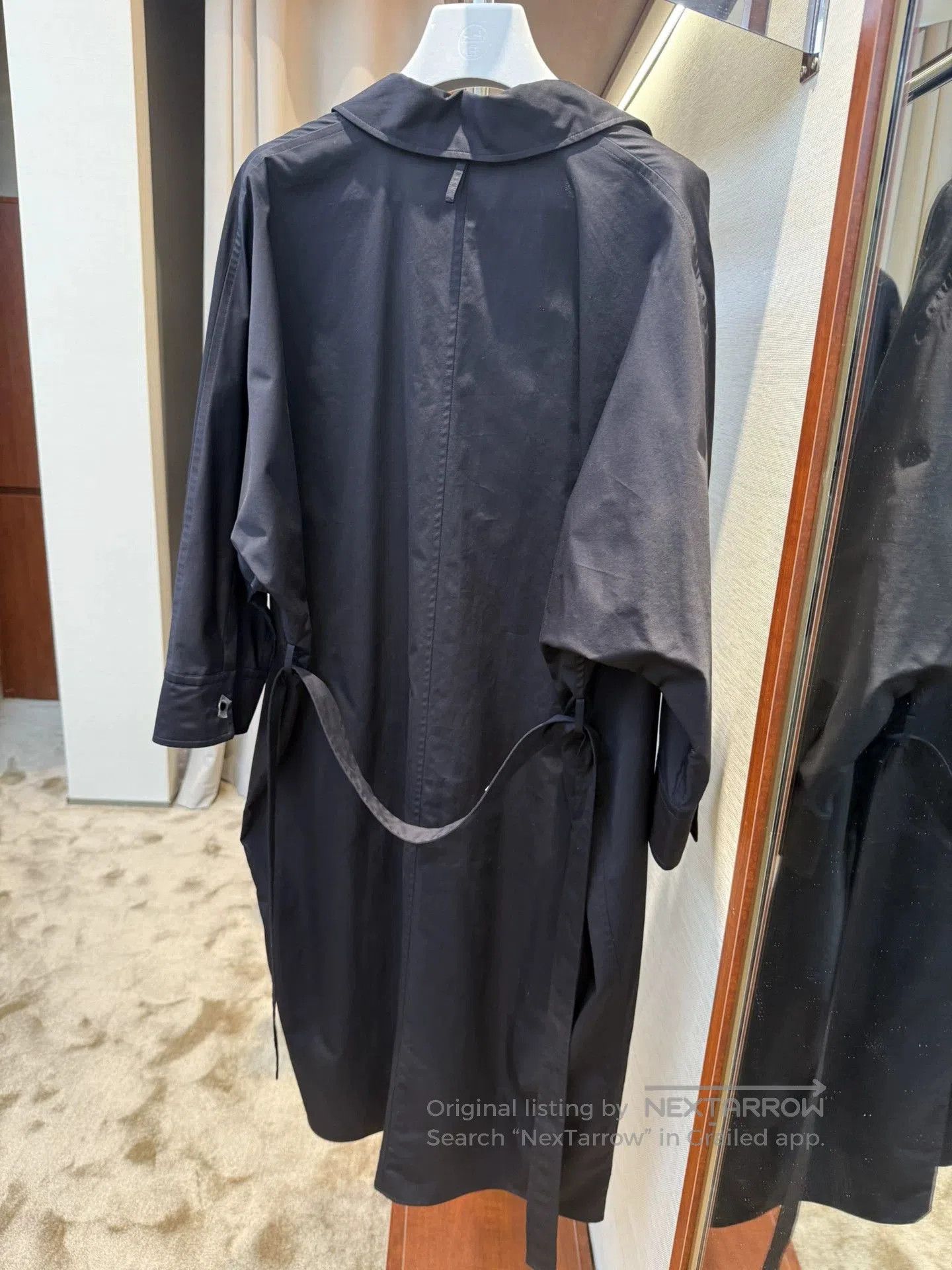 Hermes Hermes Black Cotton Dress. Size US M / EU 48-50 / 2 - 3 Thumbnail