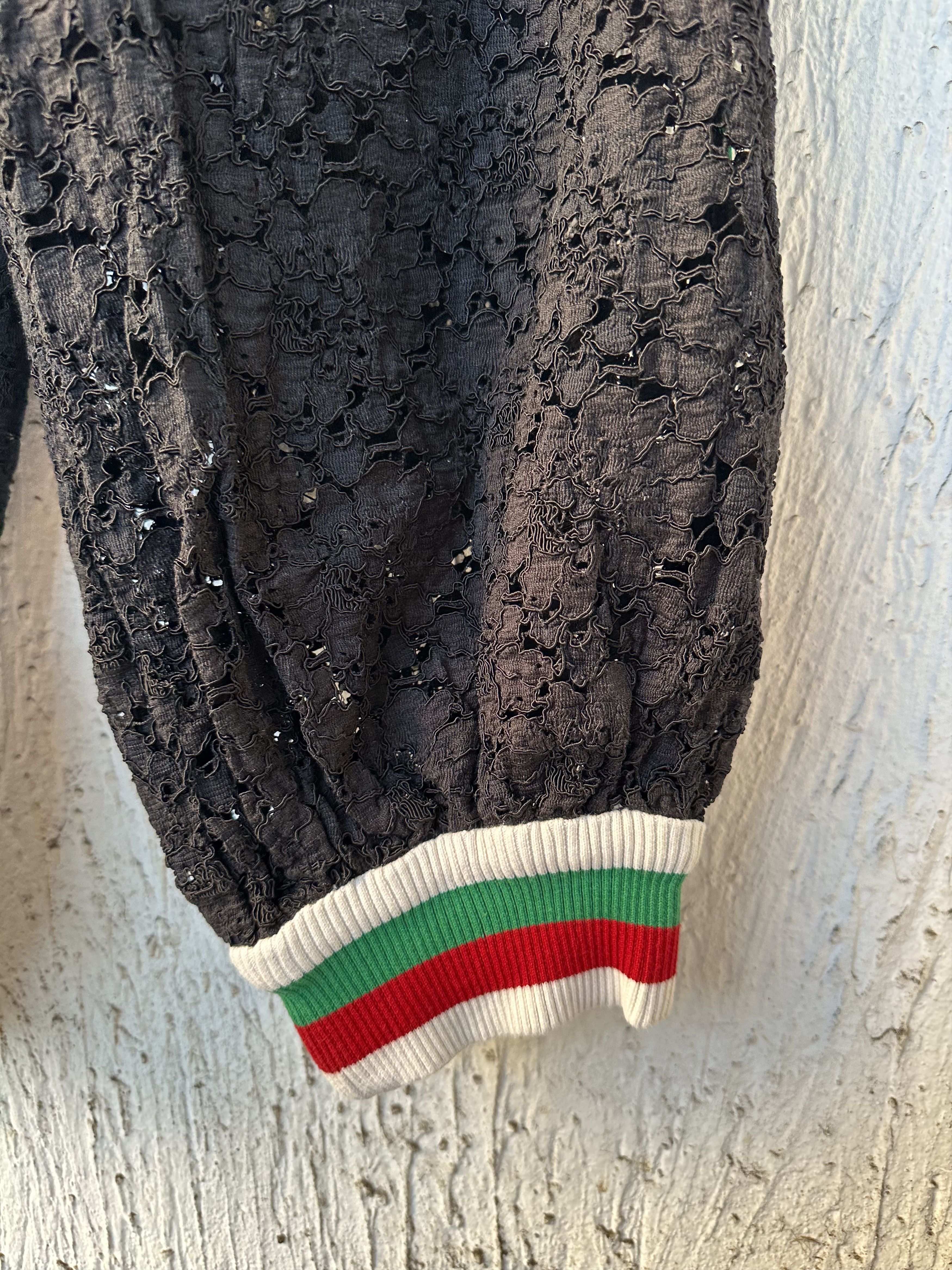 Gucci floral lace loose-fit track pants Size 28" / US 6 / IT 42 - 2 Thumbnail