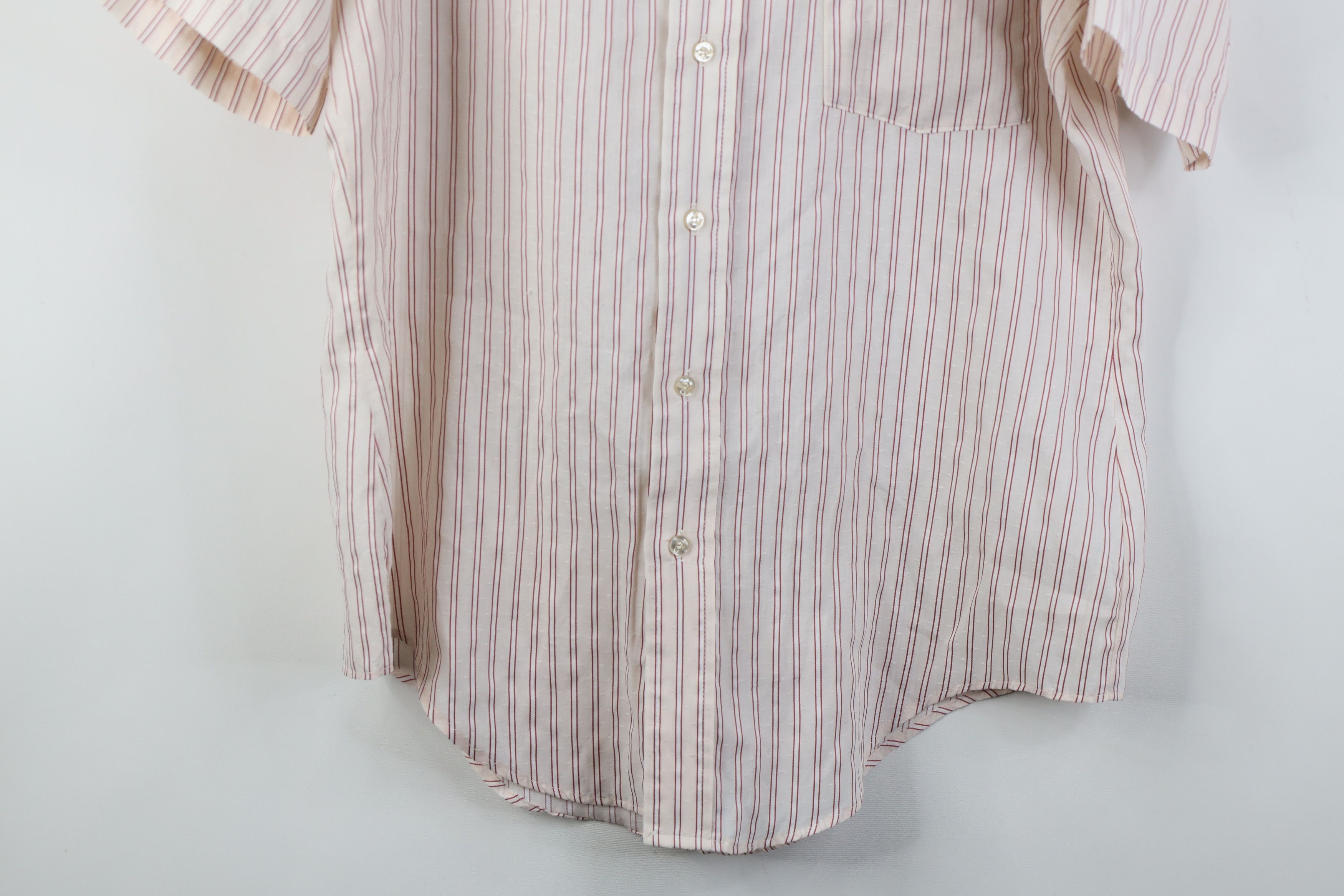 Vintage Vintage 70s Streetwear Short Sleeve Collared Button Shirt Size US L / EU 52-54 / 3 - 3 Thumbnail