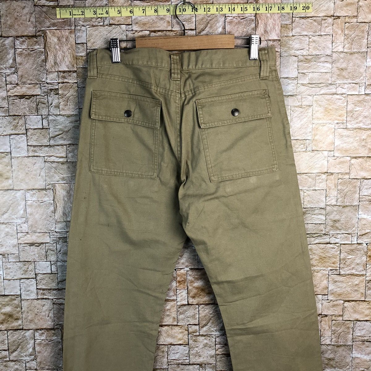Japanese Brand Uniqlo japan vintage tactical Brown cargo Pants #A128 Size US 31 - 17 Thumbnail