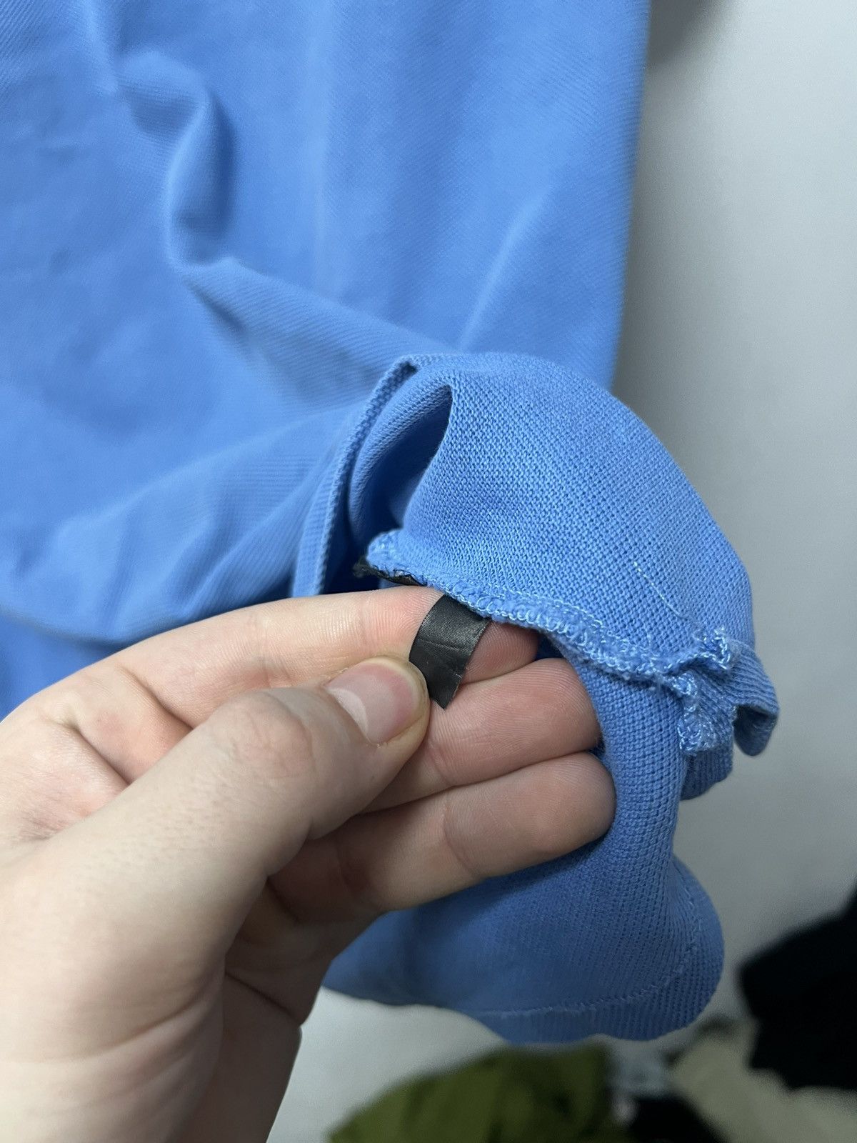 AMI Ami Paris Polo T-shirt Luxury Blue Size L Size US L / EU 52-54 / 3 - 12 Thumbnail