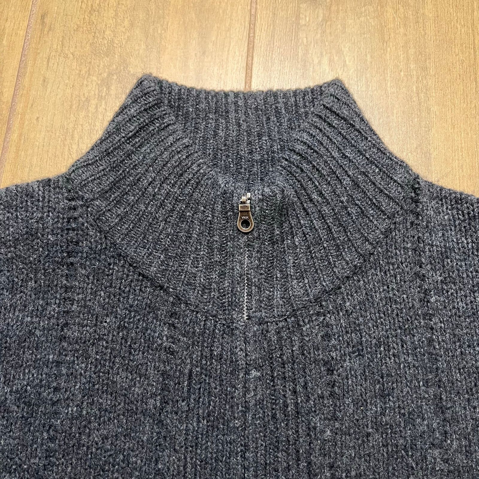 Vintage Heather Tweed Lambswool Sweater Full Zip Gray XL Mens Size US XL / EU 56 / 4 - 11 Thumbnail