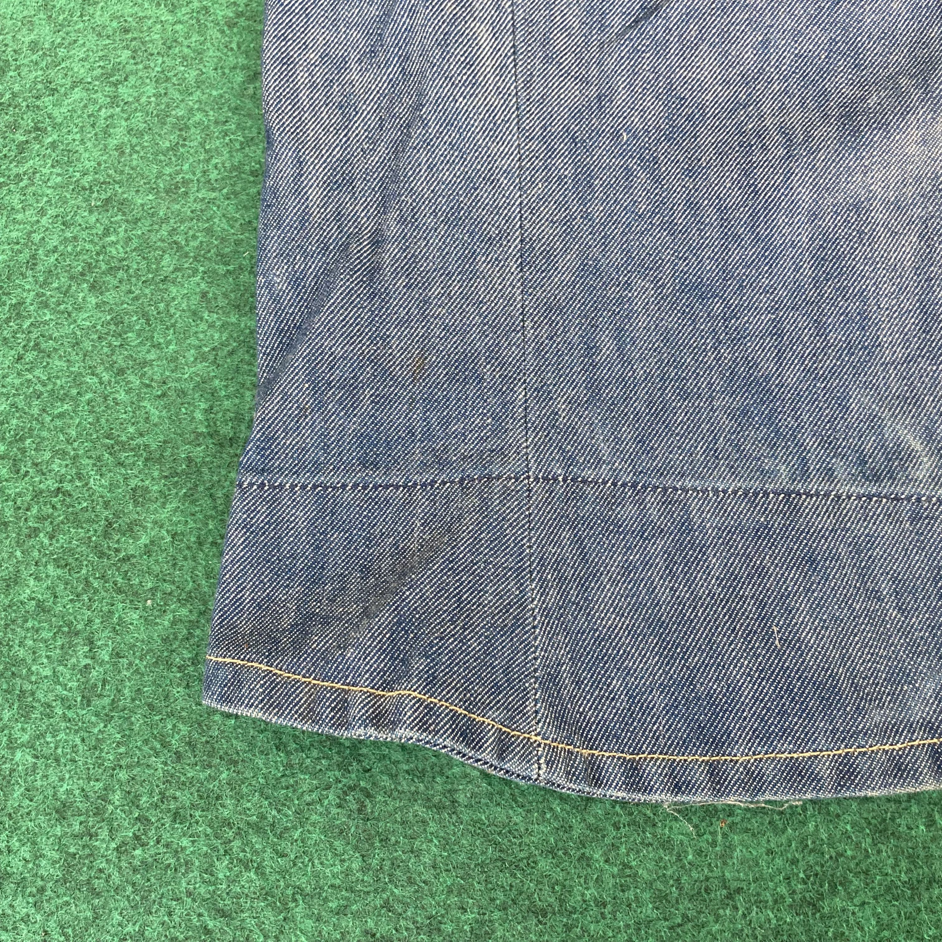 Japanese Brand × Levi's × Vintage Vtg Levis Engineered Kimura Denim 90s Button Jeans Size US 32 / EU 48 - 10 Thumbnail