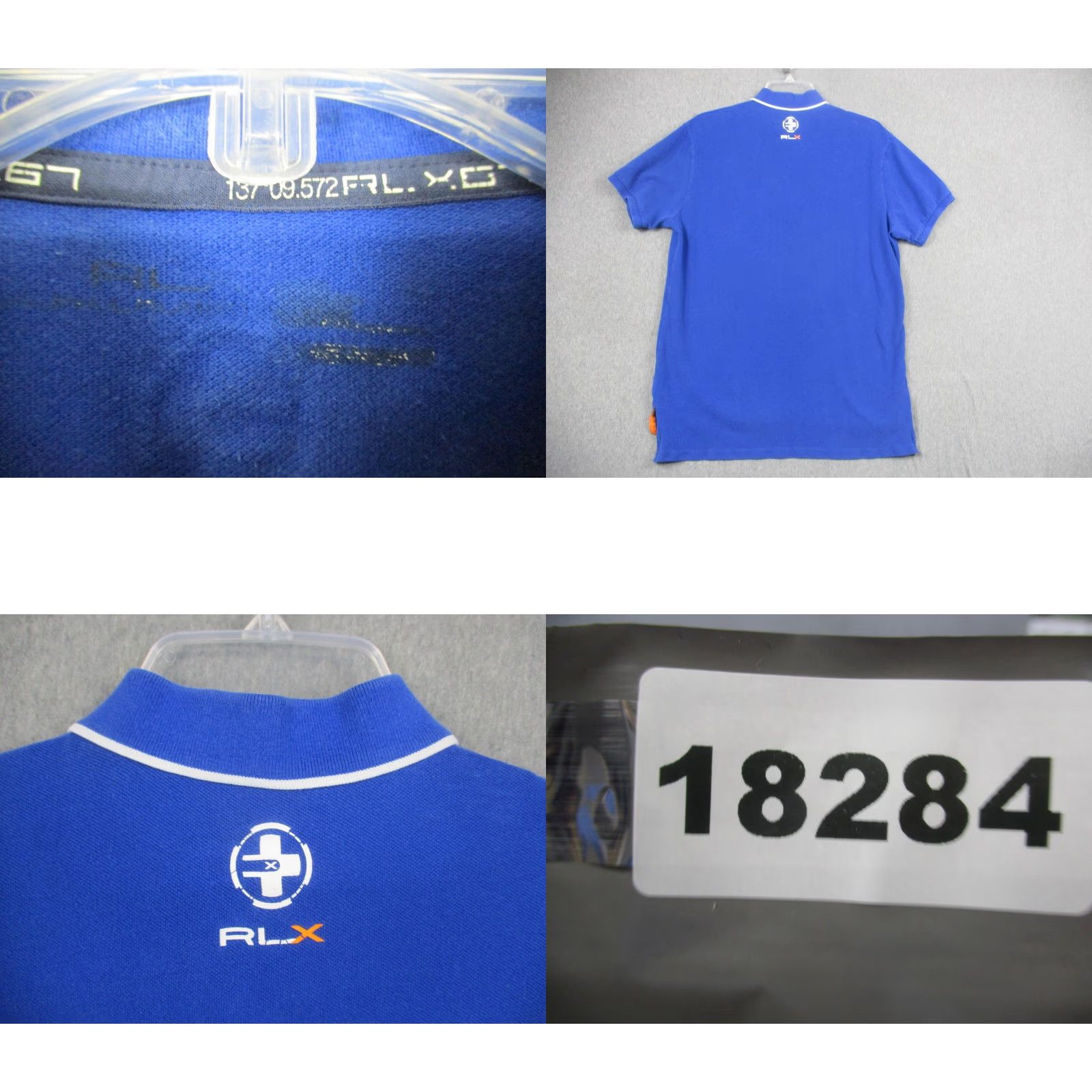 Ralph Lauren RLX Ralph Lauren Shirt Mens Large Blue US-6 Offshore Sailing Team Polo Golf Size US XL / EU 56 / 4 - 9 Thumbnail