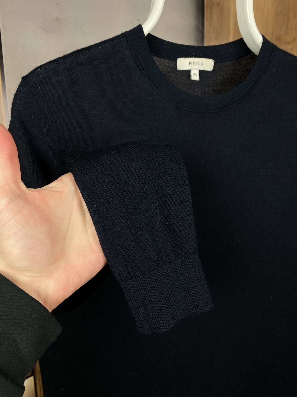 Reiss 💋Sweatshirt Long Sleeve Reiss Luxury Tee💋 Size US XS / EU 42 / 0 - 3 Thumbnail