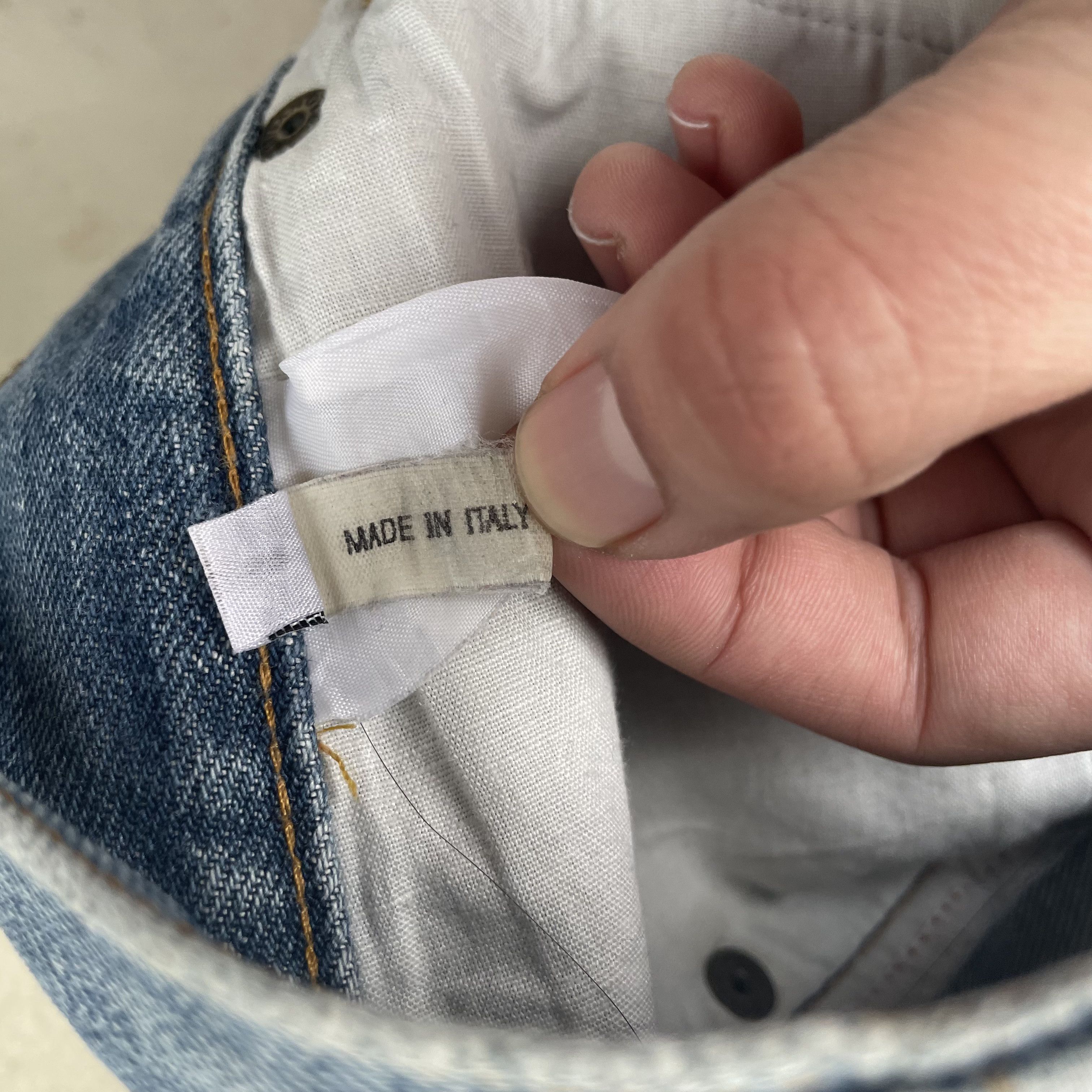 Helmut Lang Helmut Lang 1998 Classic Cut Denim Jeans Size US 31 - 4 Thumbnail