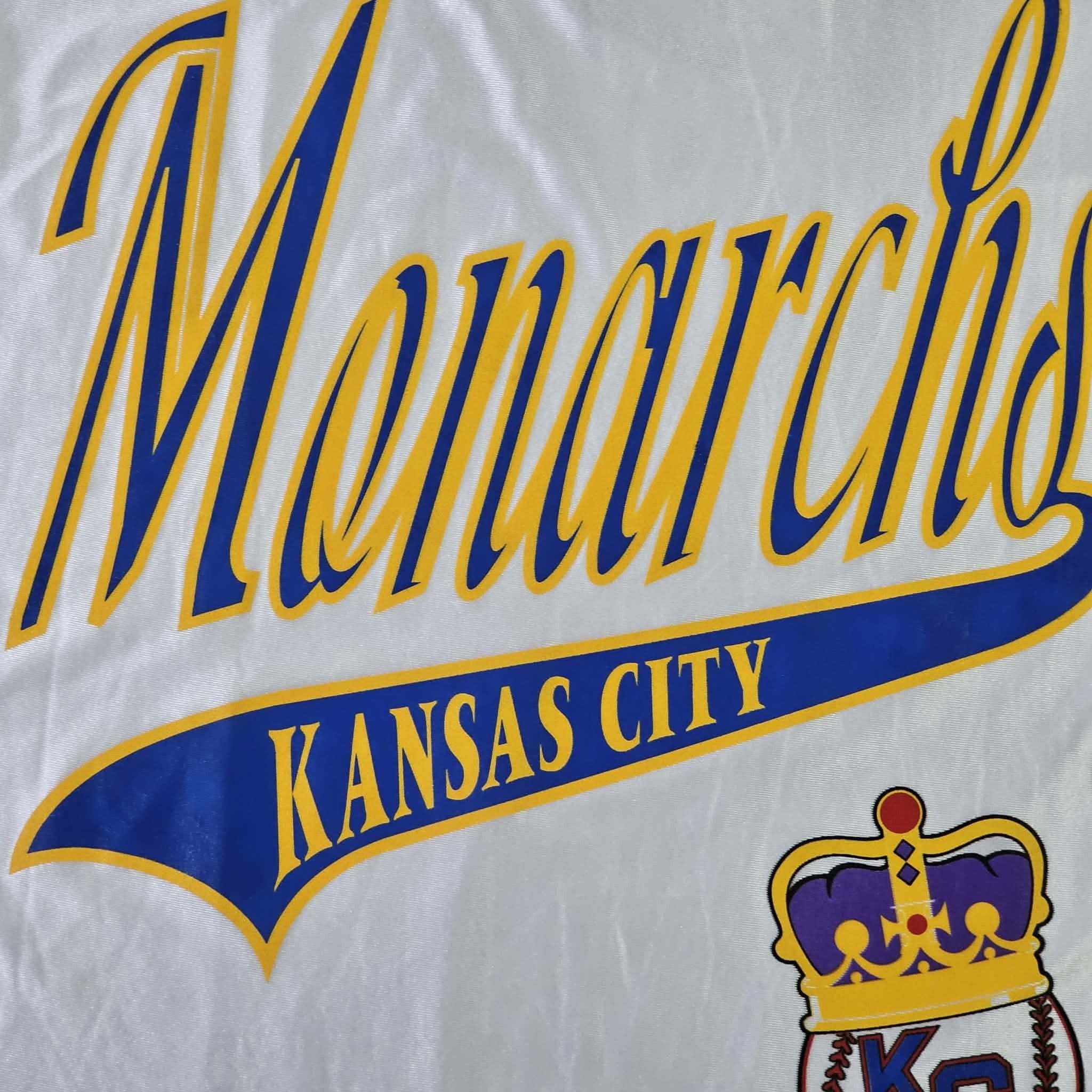 Vintage Kansas City Monarchs 90s Negro League Baseball Jersey Size US XXL / EU 58 / 5 - 4 Thumbnail