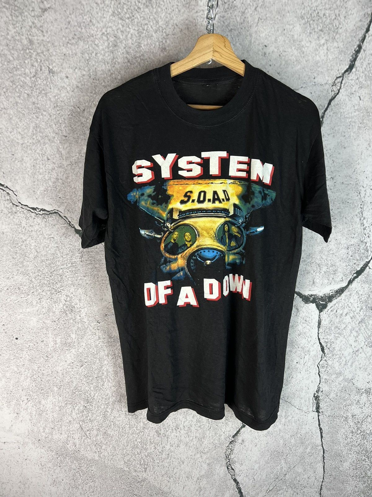 Band Tees Y2K 2000s System Of A Down Toxicity Album Promo Tee Size US XL / EU 56 / 4 - 1 Thumbnail