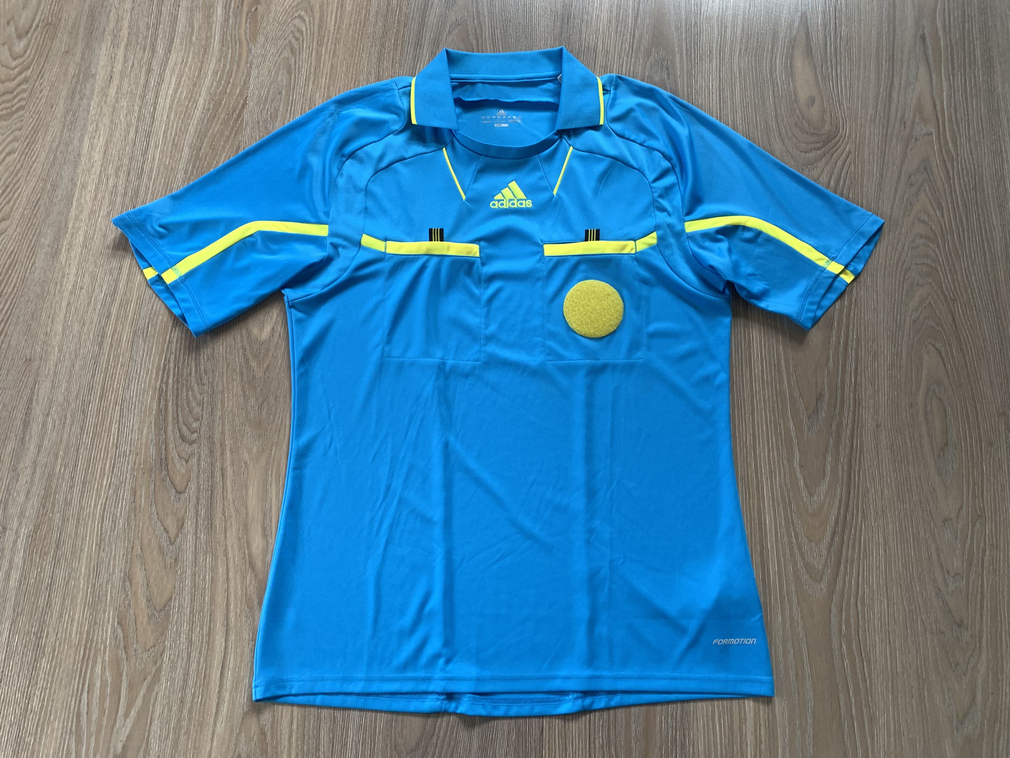 Adidas Adidas Formotion Referee Blue Football Shirt Jersey Size US L / EU 52-54 / 3 - 2 Thumbnail