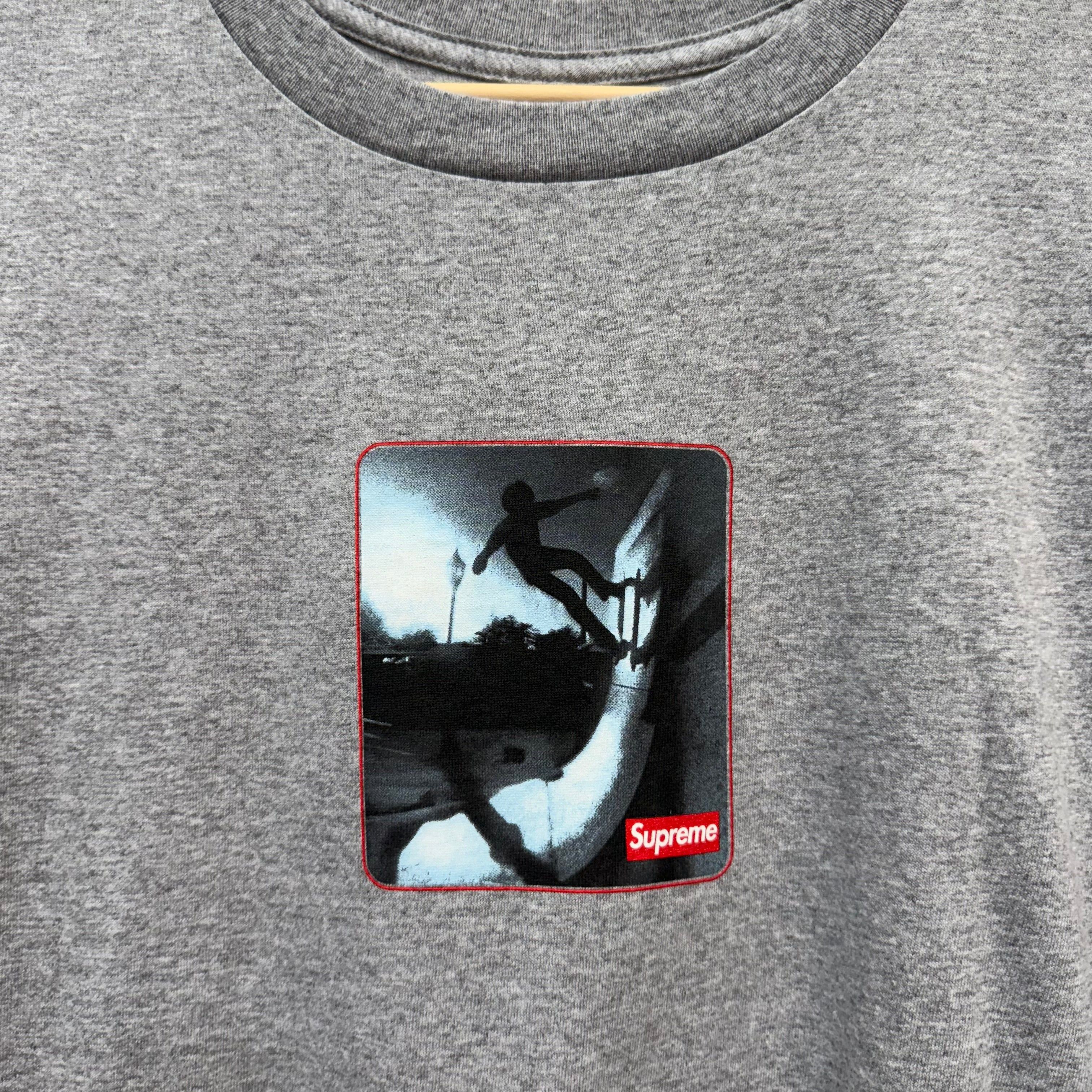 Supreme Shadow Tee Heather Grey - Size M
