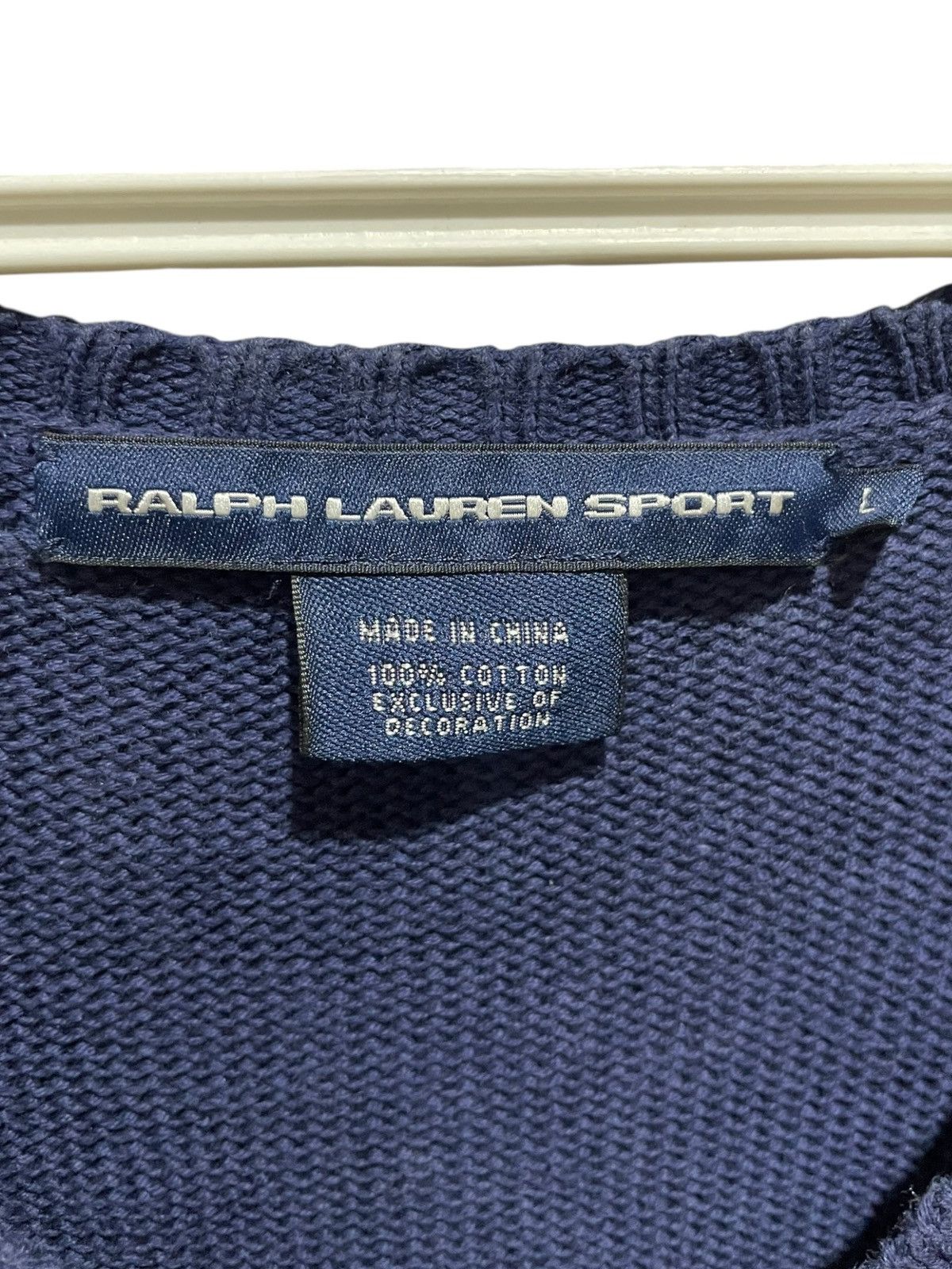 Polo Ralph Lauren VTG Polo Ralph Lauren Sport Knitted Jumper Sweater Size US M / EU 48-50 / 2 - 10 Thumbnail