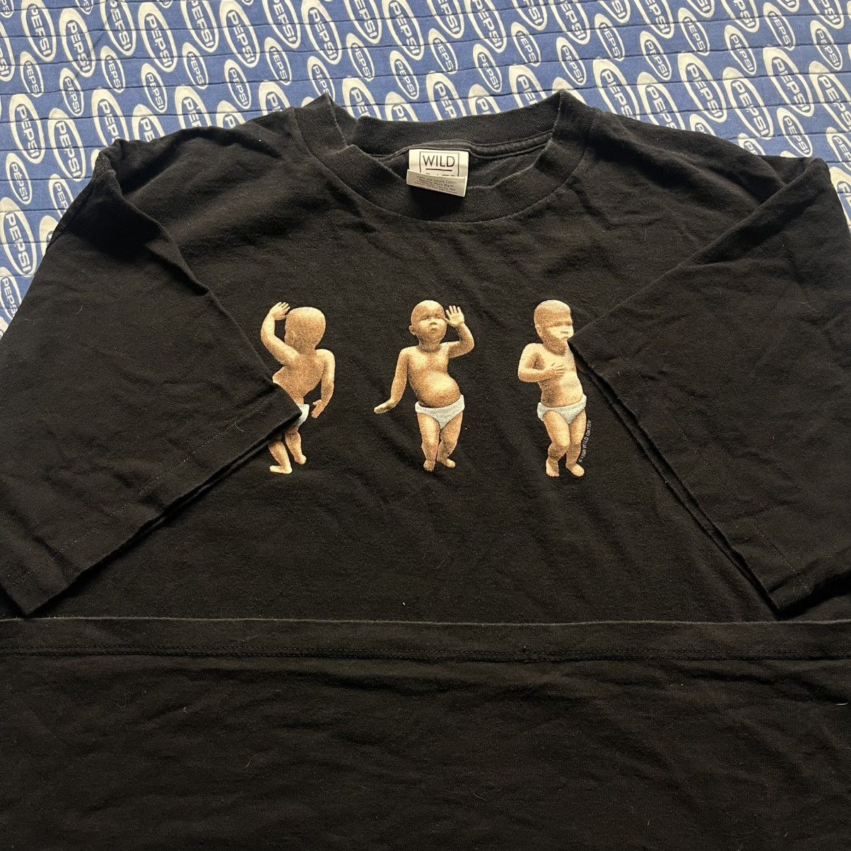 Other × Vintage Vintage Ooga Chaka Dancing Baby Meme 1998 T Shirt Wild Oats Size US XL / EU 56 / 4 - 5 Thumbnail