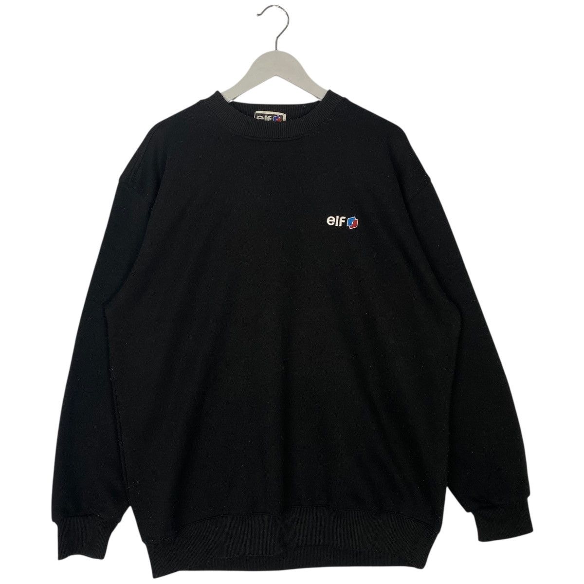 Vintage Vintage Elf Racing Sweatshirt Crewneck Black Size XL Size US XL / EU 56 / 4 - 1 Thumbnail