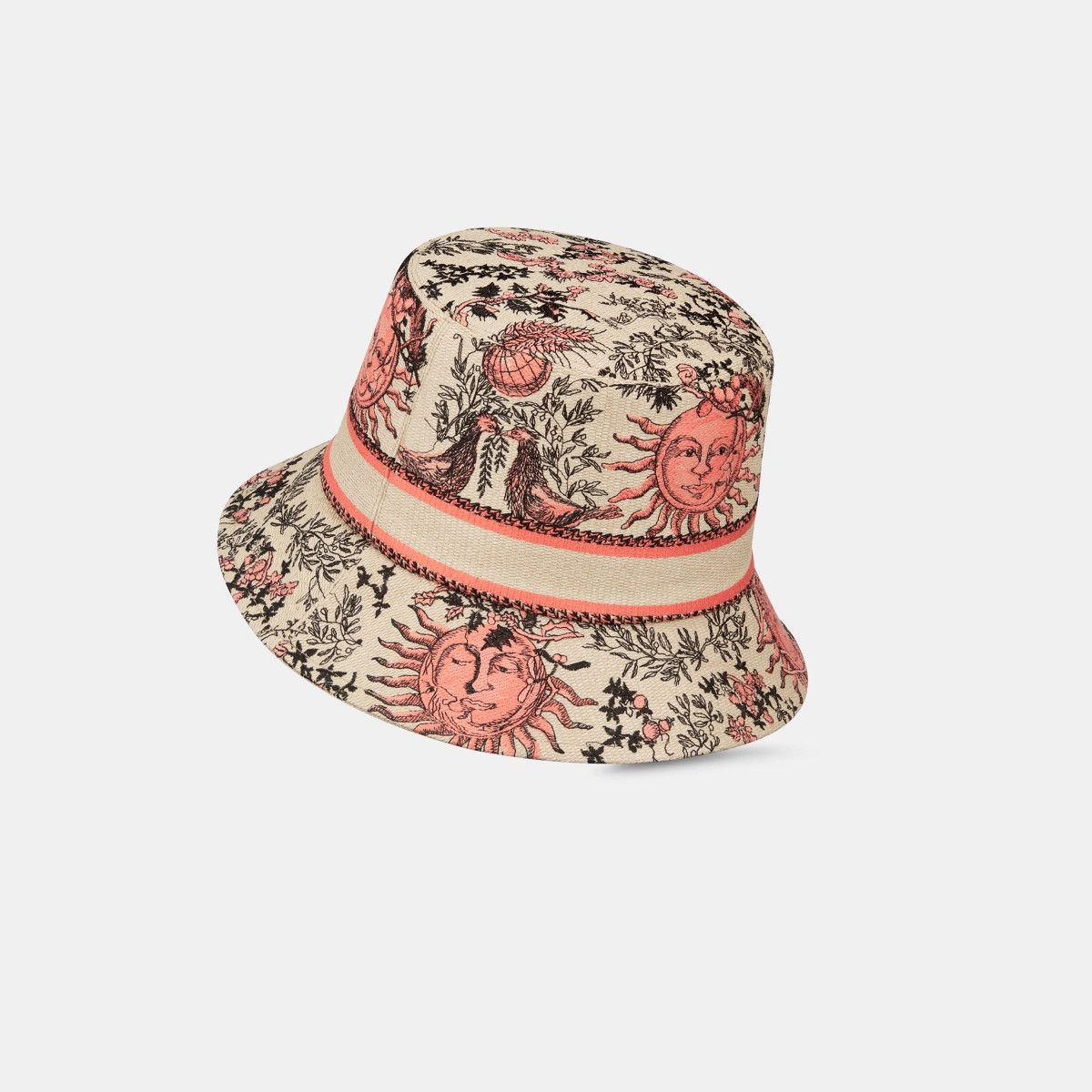 Dior o1bcso1str0226 Size:OS/Small Brim Bucket Hat in Multicolor Size ONE SIZE - 3 Thumbnail