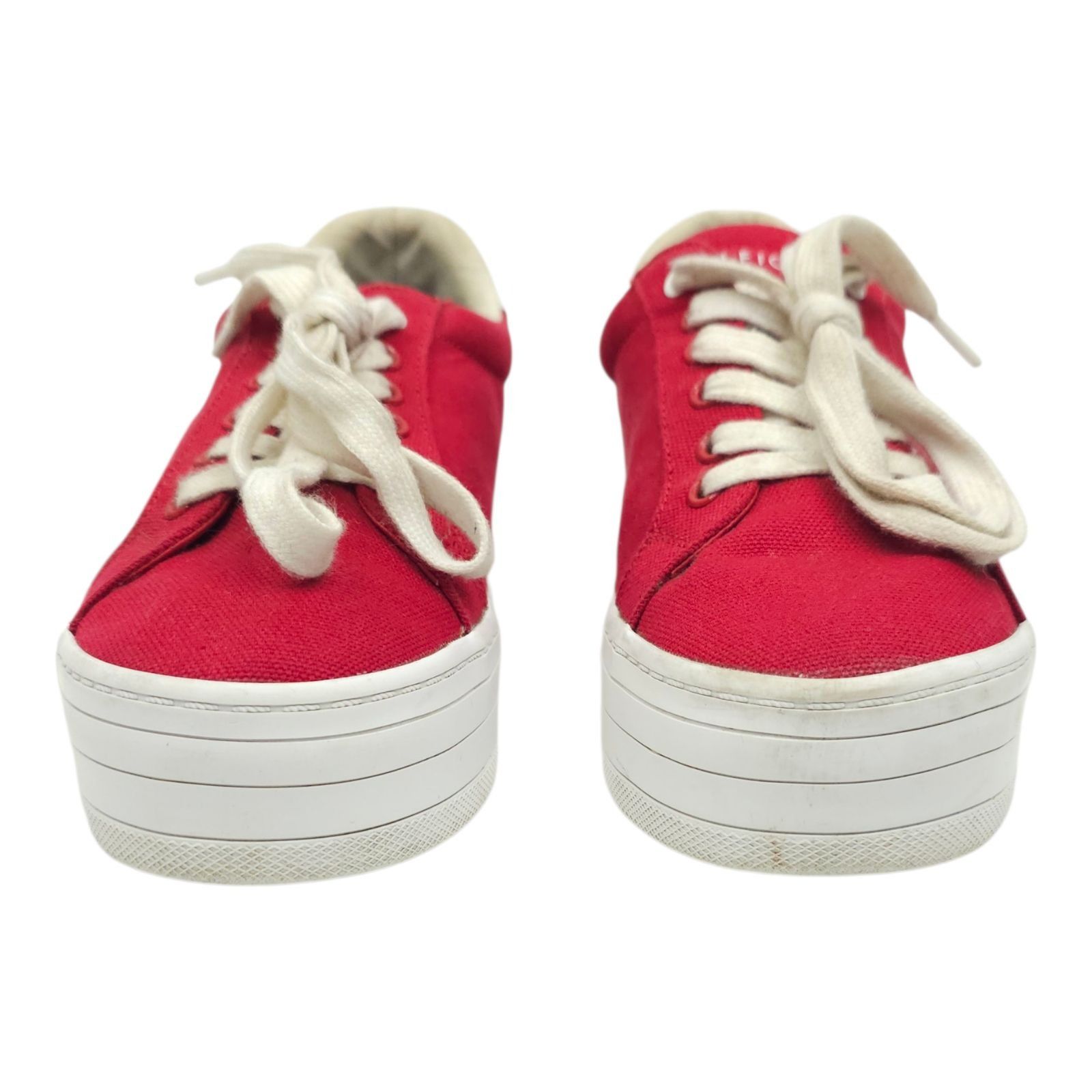 Tommy Hilfiger Tommy Hilfiger Platform Sneakers 8 M Canvas Chunky Y2K Size US 8 / IT 38 - 3 Thumbnail