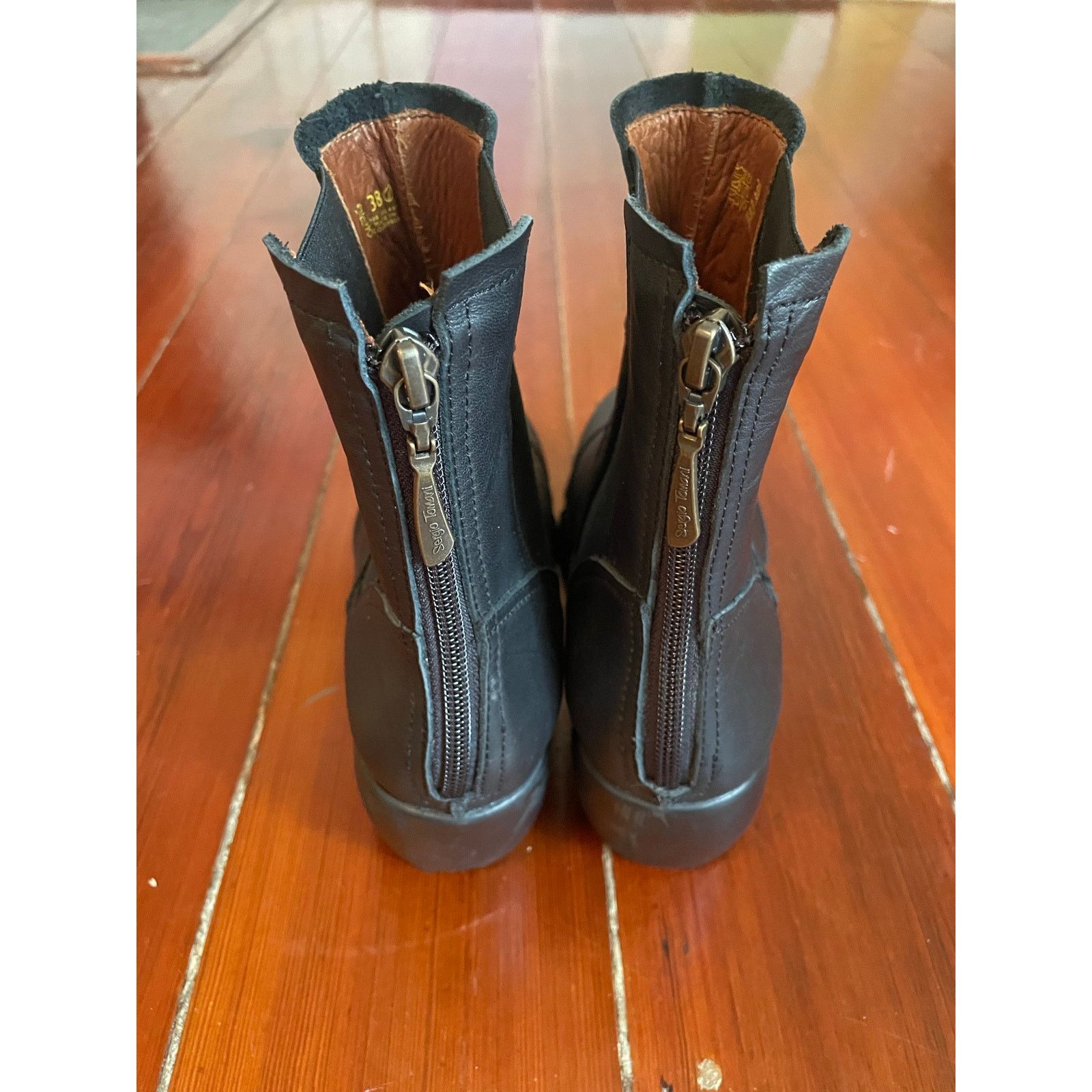 Other Sergio Tomani Women's Chelsea Platform Boots EU 38 US 7.5–8 Size US 8 / IT 38 - 6 Thumbnail