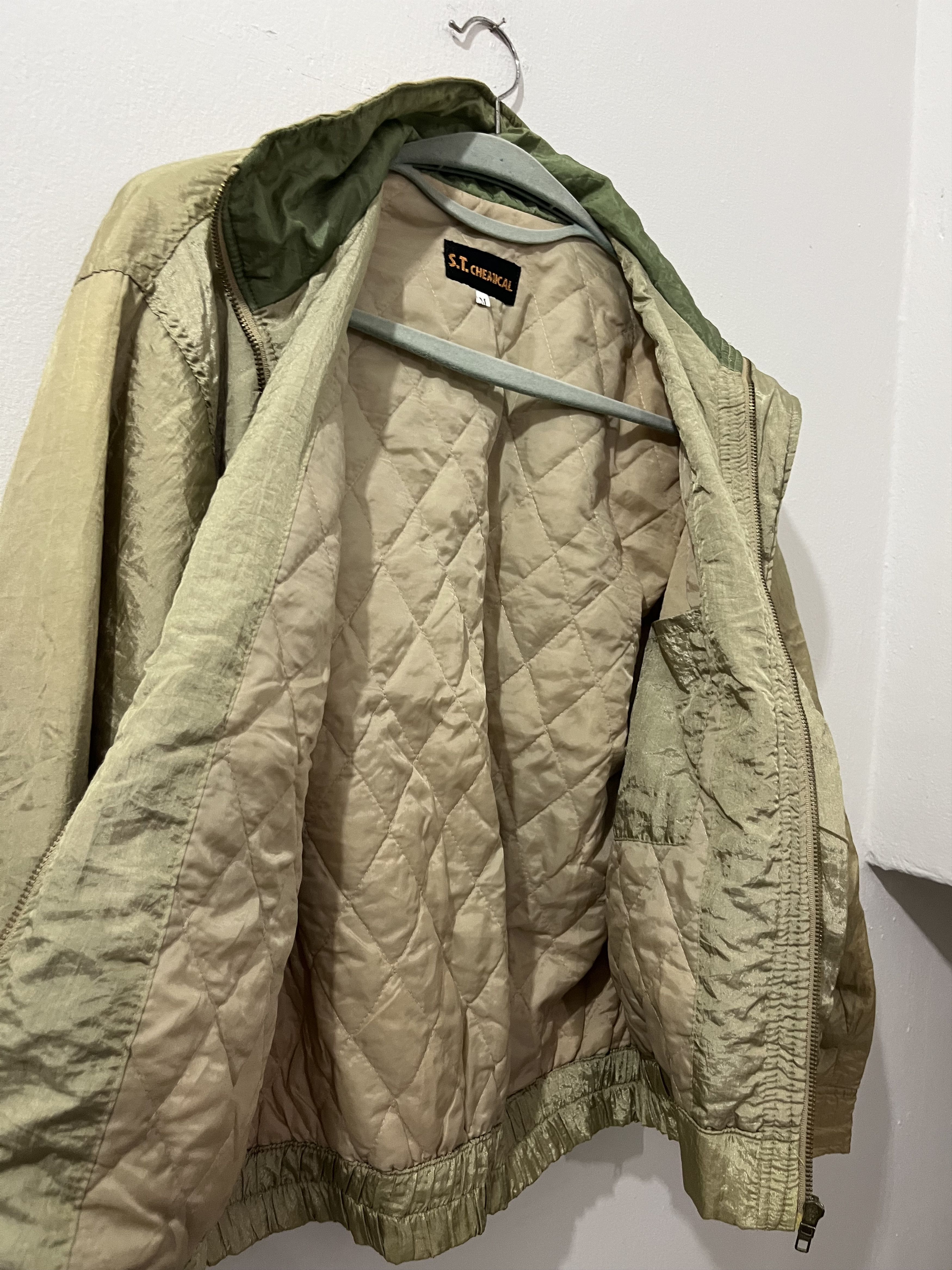 Japanese Brand 💥Vtg ST Chemical 90s CRAZY AVANTGARDE Workwear Jacket Size US L / EU 52-54 / 3 - 10 Thumbnail