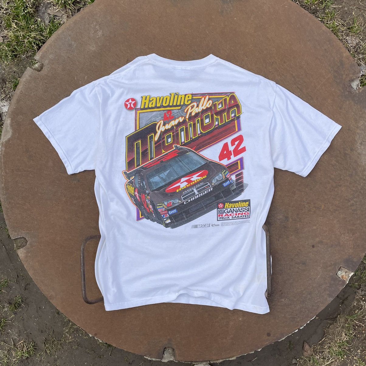 NASCAR × Vintage Vintage T-shirts NASCAR Chase Havoline Chip Ganassi Racing Size US XL / EU 56 / 4 - 2 Thumbnail