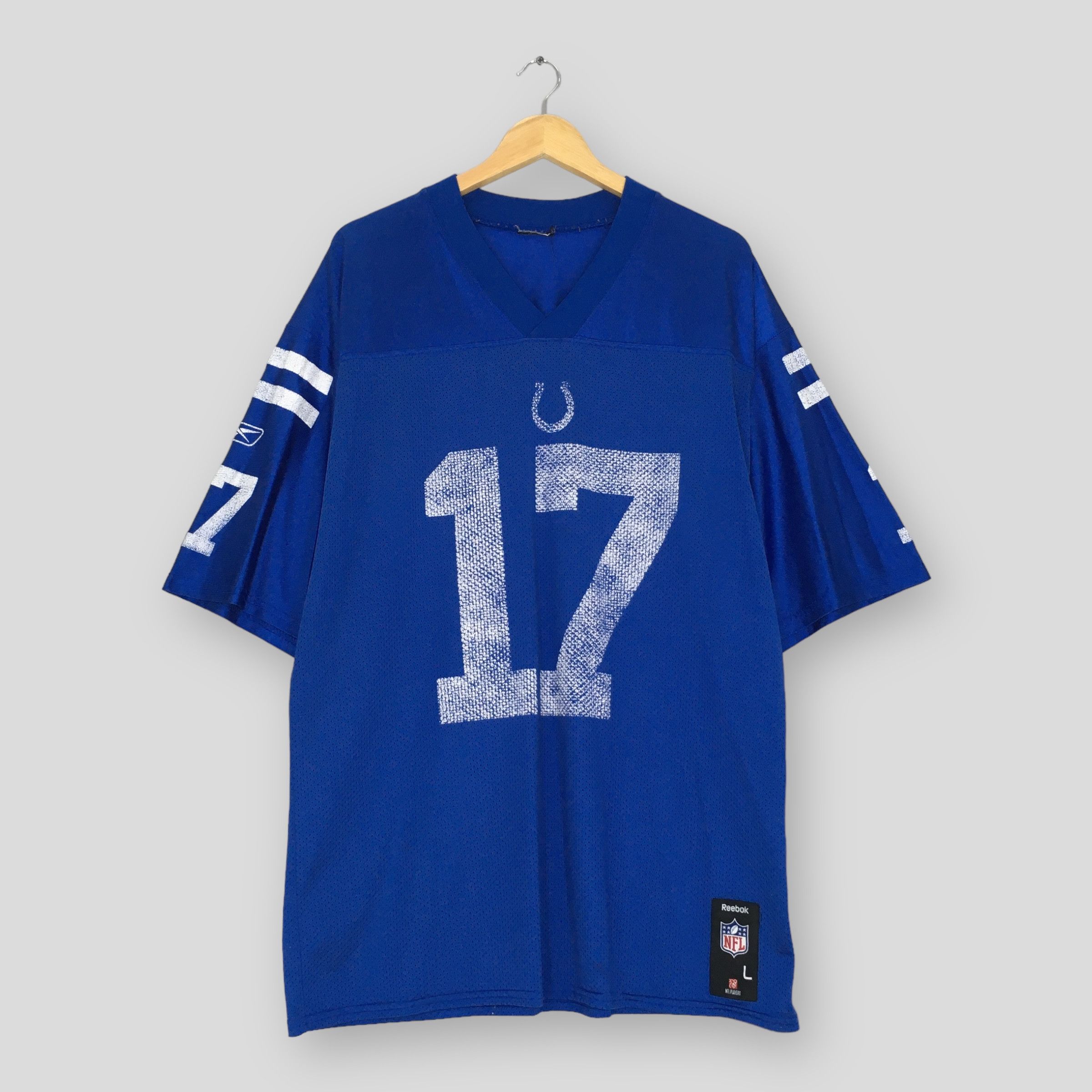 NFL × Reebok × Vintage Vintage Y2K Reebok Indianapolis Colts NFL Jersey Large Size US L / EU 52-54 / 3 - 1 Thumbnail
