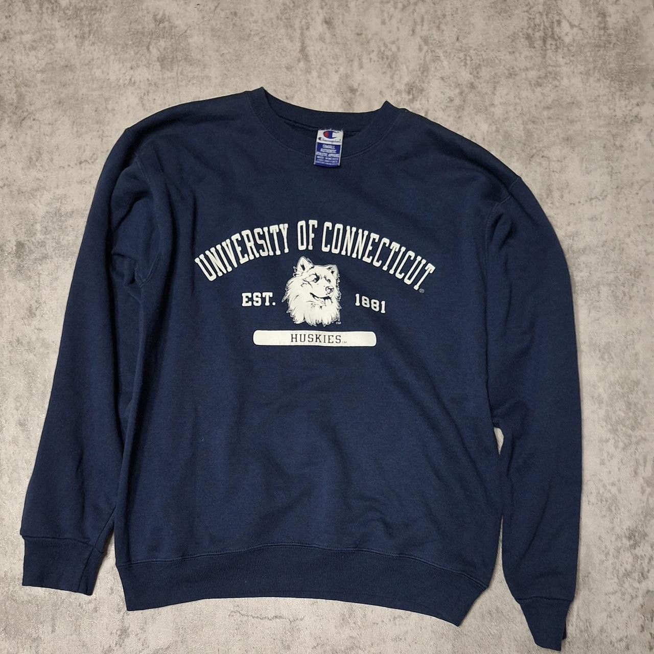Champion Champion husky navy hoodie boxy Size US S / EU 44-46 / 1 - 1 Thumbnail