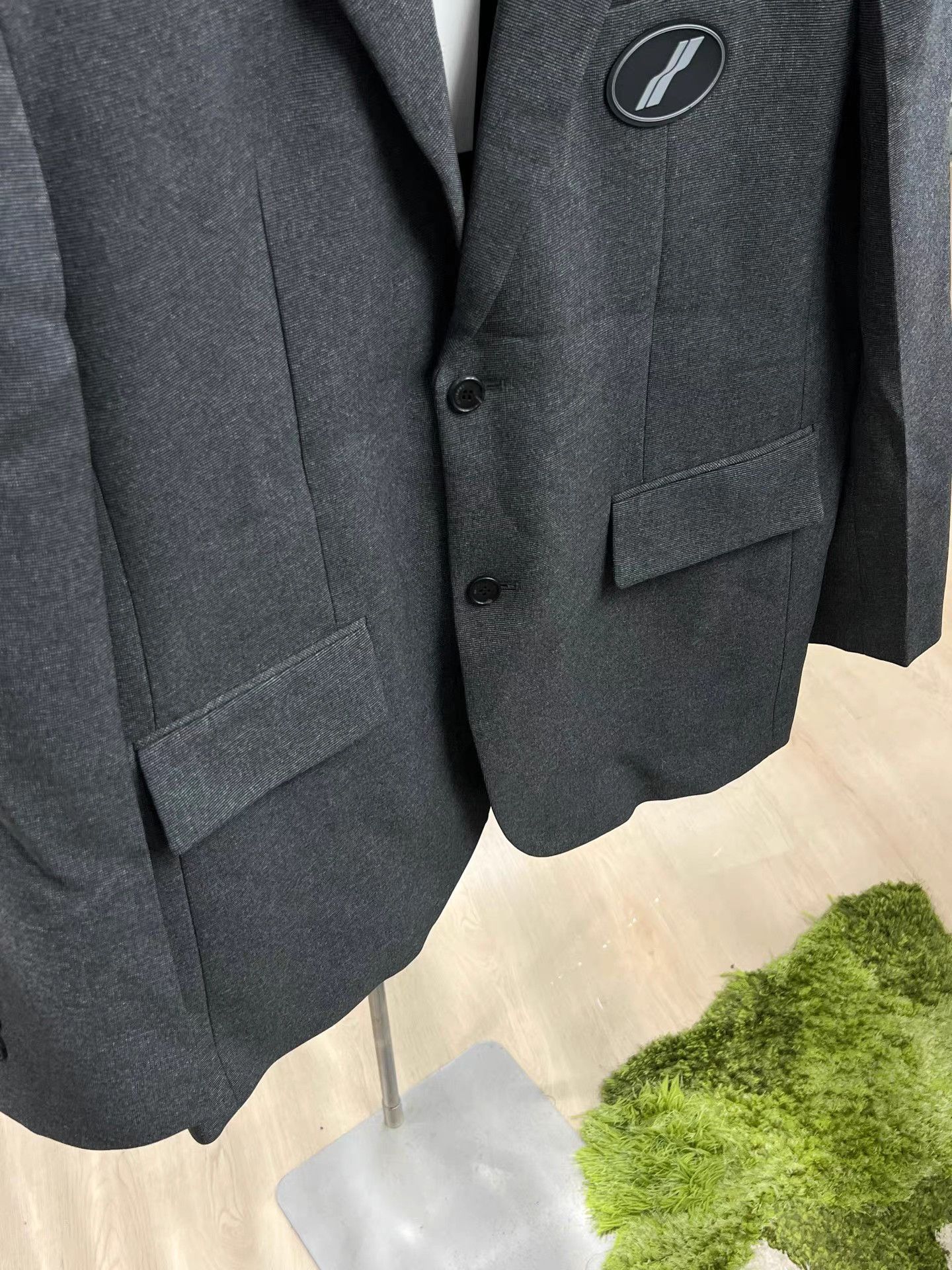 WE11DONE WE11DONE Badge Detail Blazer K15 Size US S / EU 44-46 / 1 - 3 Thumbnail