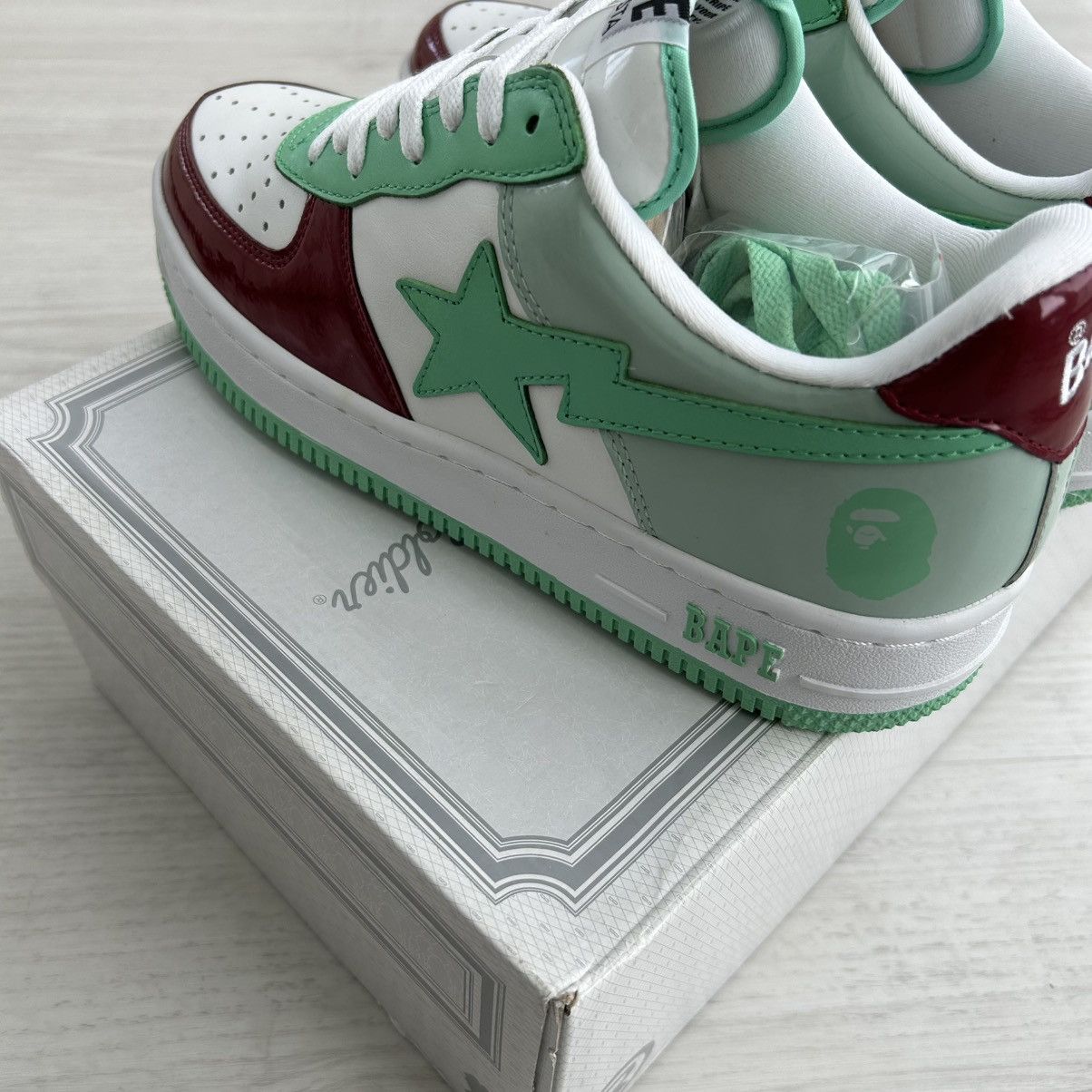 Bape VERY RARE OG 2009 A BATHING APE SENDAI EXCLUSIVE BAPESTA Size US 10 / EU 43 - 7 Thumbnail