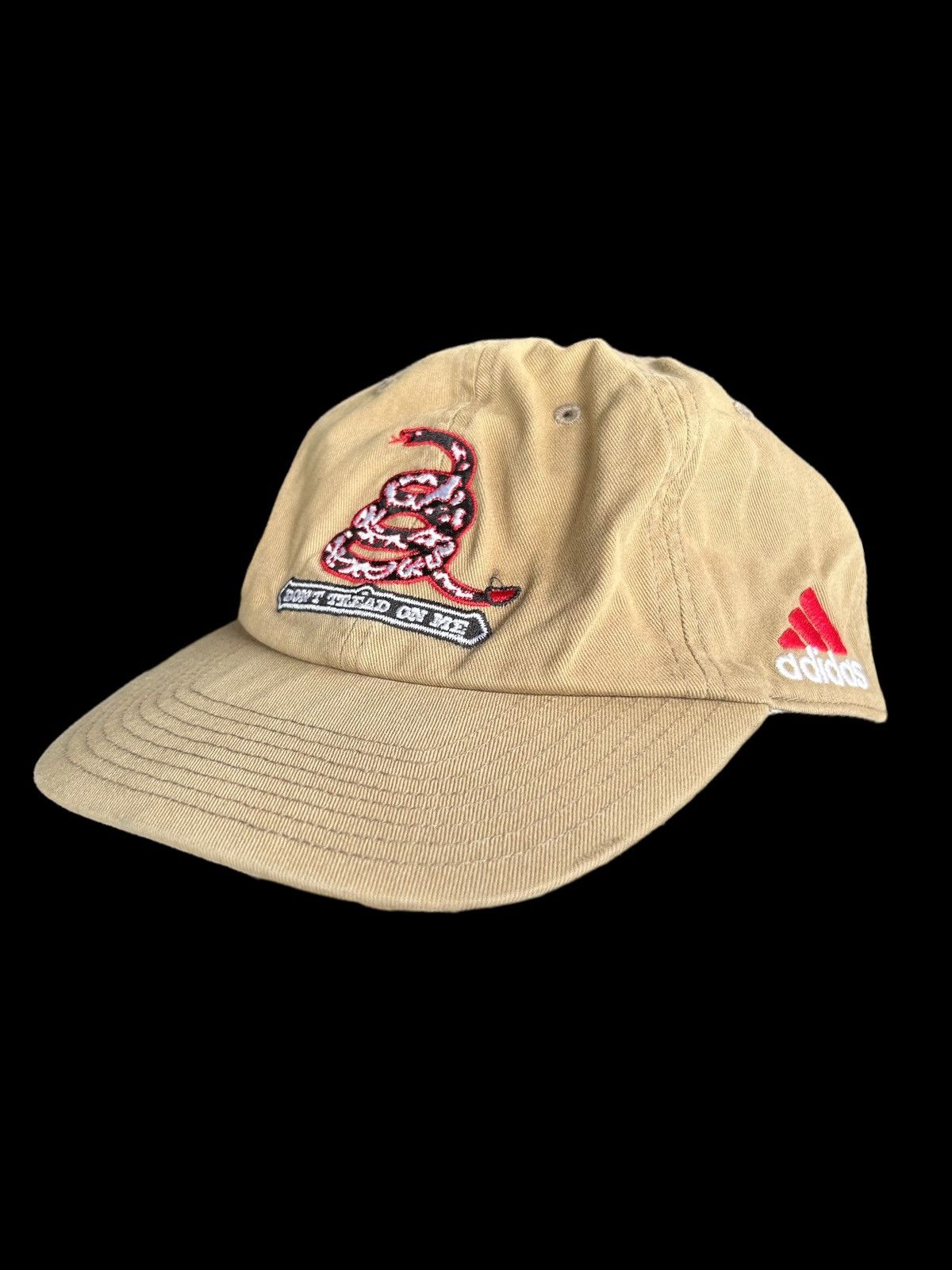 Adidas × Vintage Vintage ADIDAS Dont Tread On Me Hats ☠️ Size ONE SIZE - 2 Thumbnail