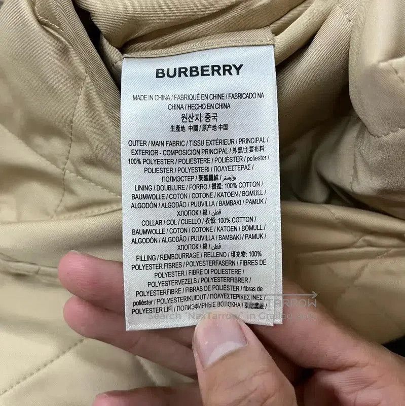 Burberry Burberry Brown Cotton Women's Quilted Jacket. Size M / US 6-8 / IT 42-44 - 5 Thumbnail