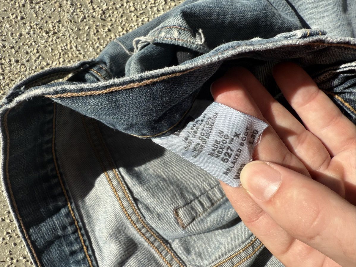 Levi's Vintage Clothing Vintage Jerky Leather Tab Levis 527 Size US 33 - 4 Thumbnail