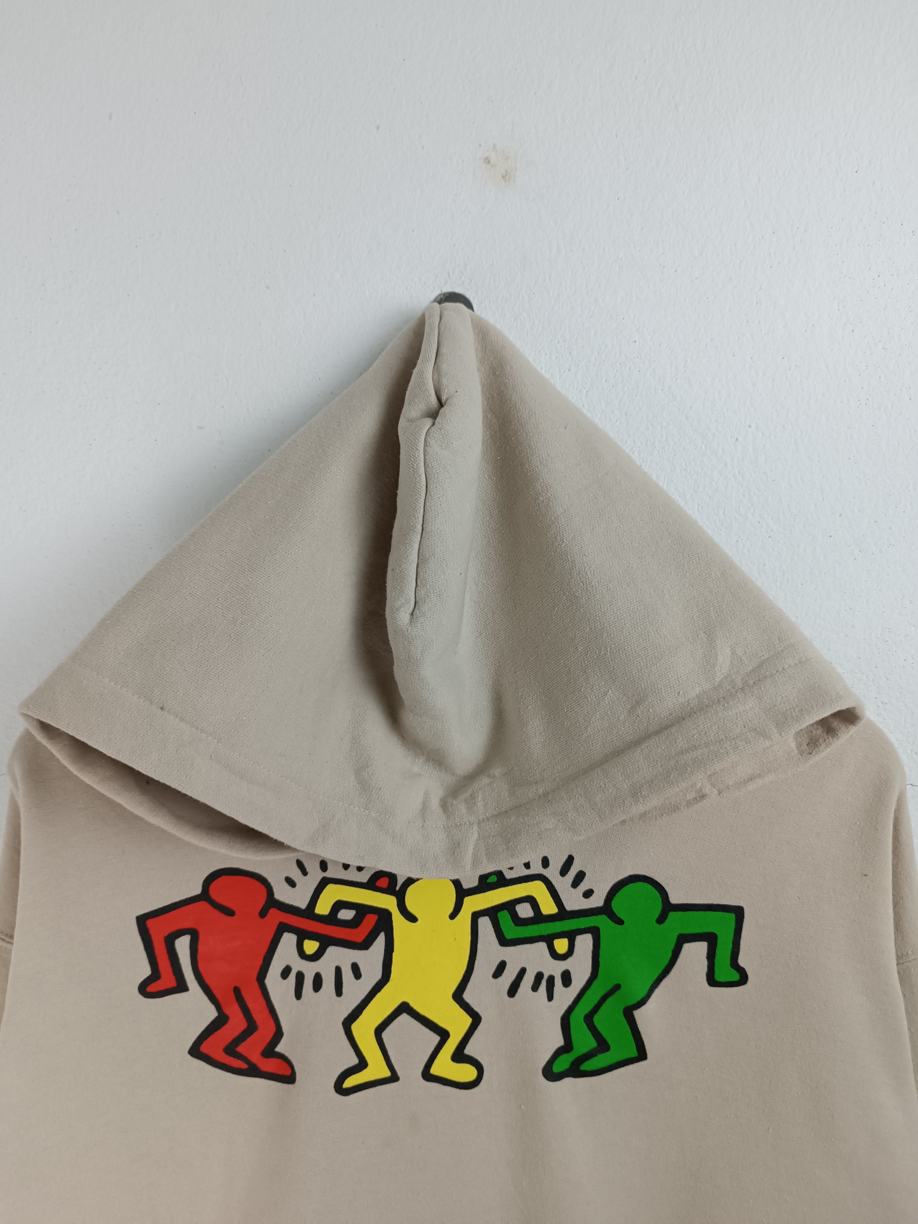 Keith Haring VINTAGE KEITH HARING HOODIE ART GRAFFITI warhol basquiat Size US M / EU 48-50 / 2 - 8 Thumbnail