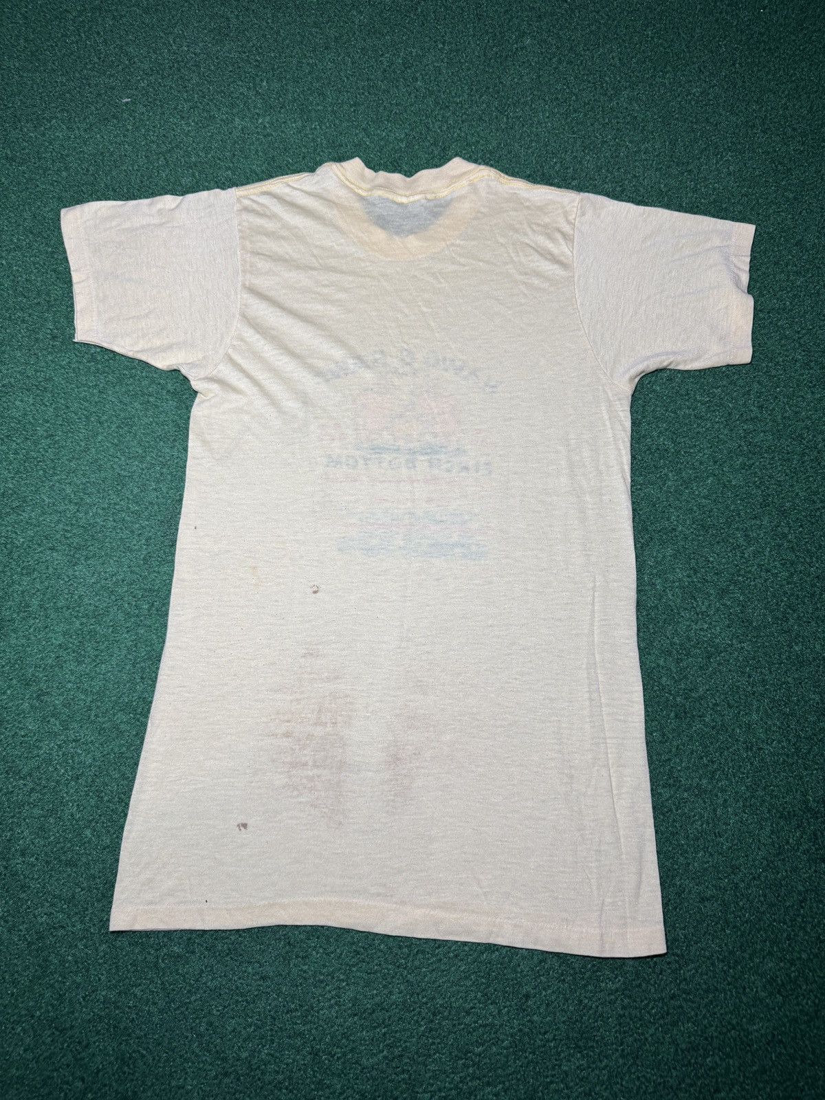 Vintage Vintage 80s Hawg & Hawg Pinch Bottom Whiskey RARE T Shirt Size US XS / EU 42 / 0 - 5 Thumbnail