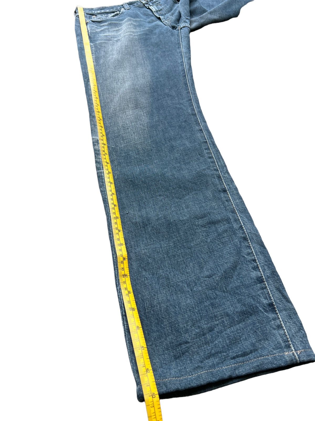 Marithe + Francois Girbaud Marithe Francois Girbaud Multi Pocket Baggy Jeans 33x33 Size US 33 - 12 Thumbnail