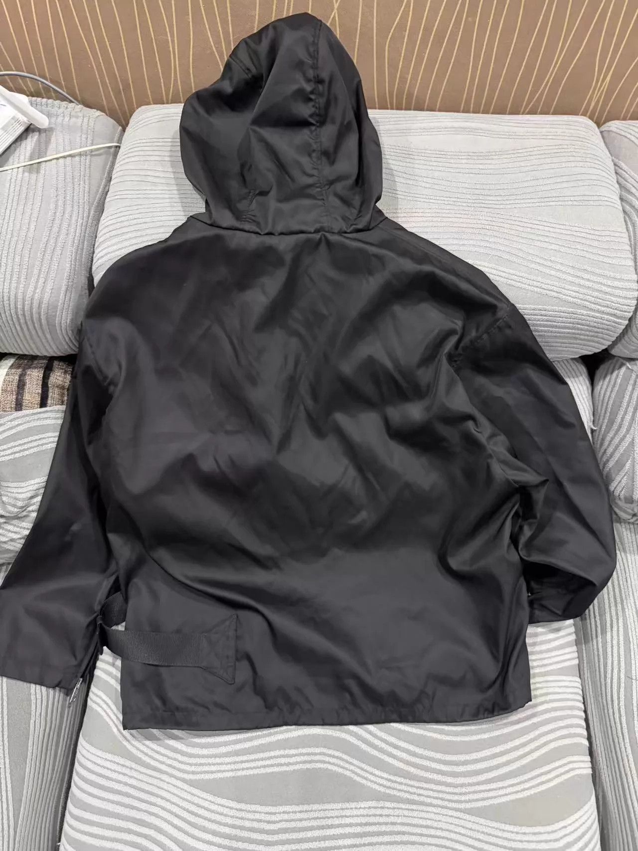Prada Prada Nylon Jacket w/ Pouch & Belt 38 Size XS / US 0-2 / IT 36-38 - 2 Thumbnail