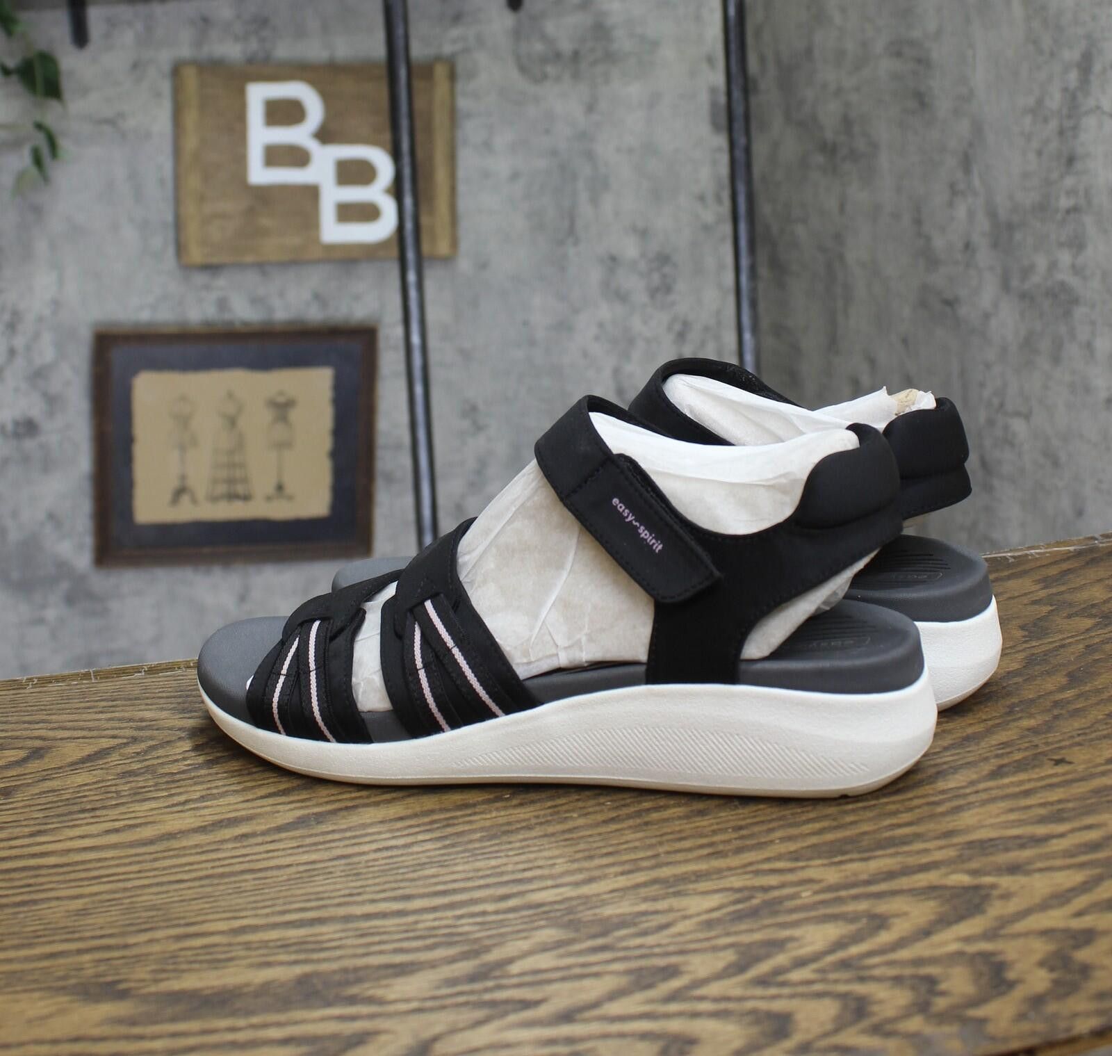 Other Nwt Easy Spirit Weber Sandal Strap Seweber2 Black Multi 9.5m Size US 9.5 / IT 39.5 - 2 Thumbnail