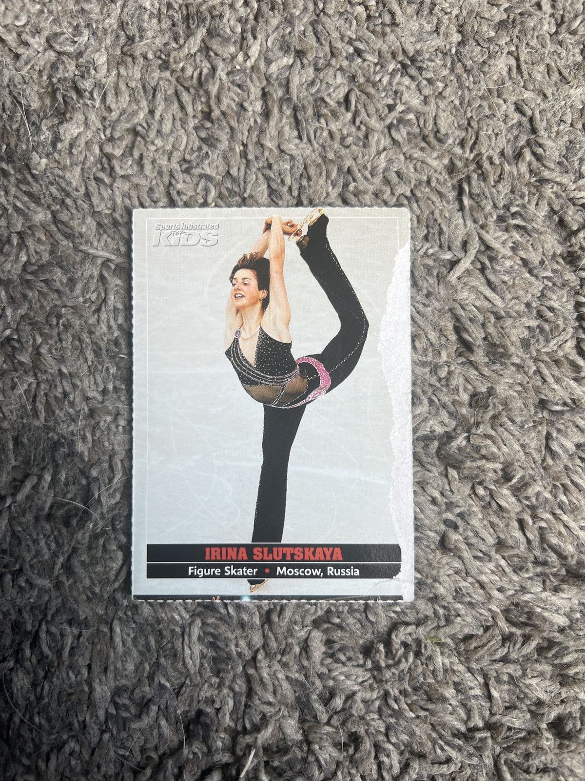 USA Olympics 2005 Sports Illustrated For Kids #499 Irina Slutskaya Card Size ONE SIZE - 1 Thumbnail