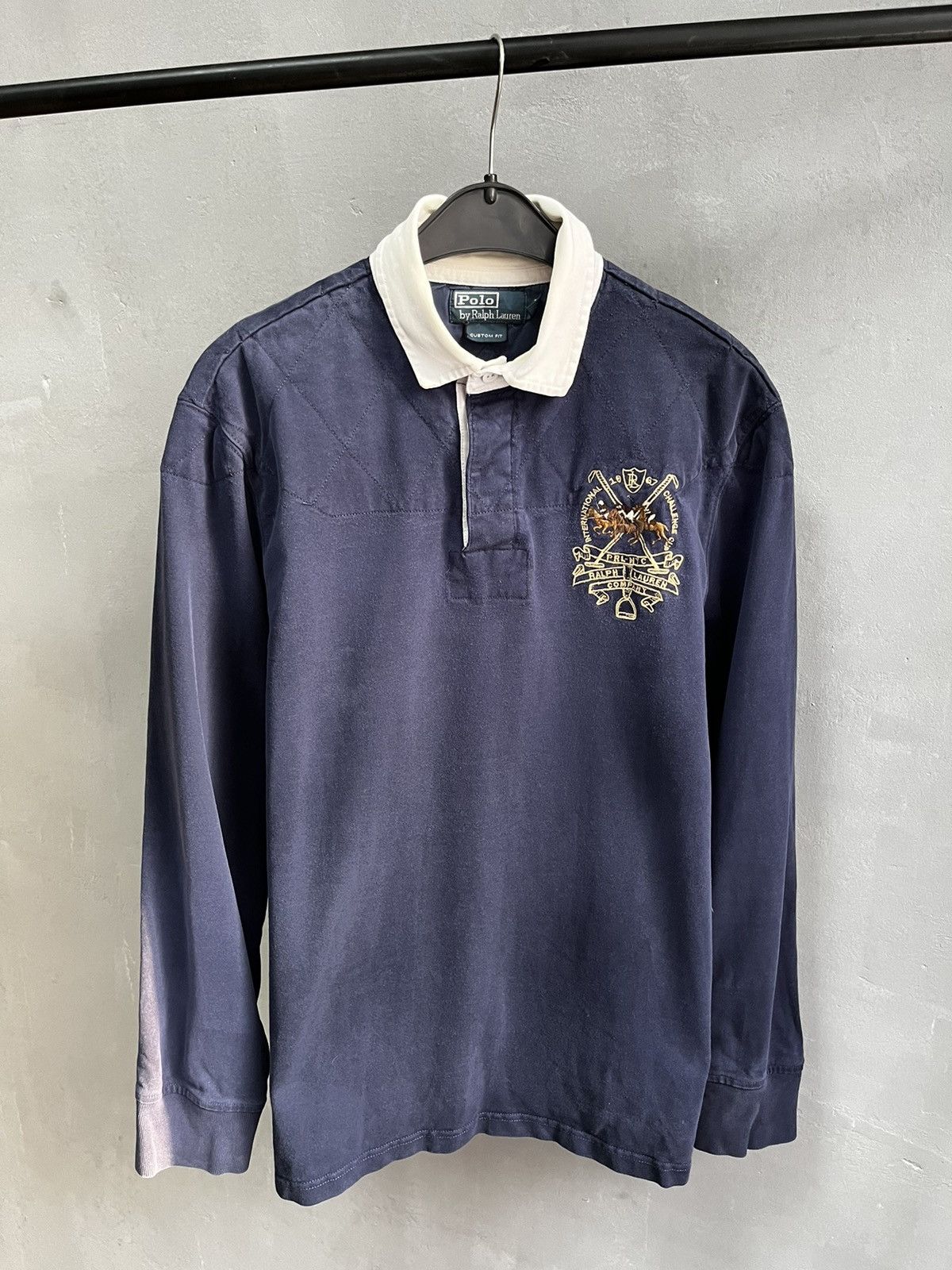 Ralph Lauren × Vintage Polo Ralph Lauren 90s vintage rugby Size US L / EU 52-54 / 3 - 1 Thumbnail