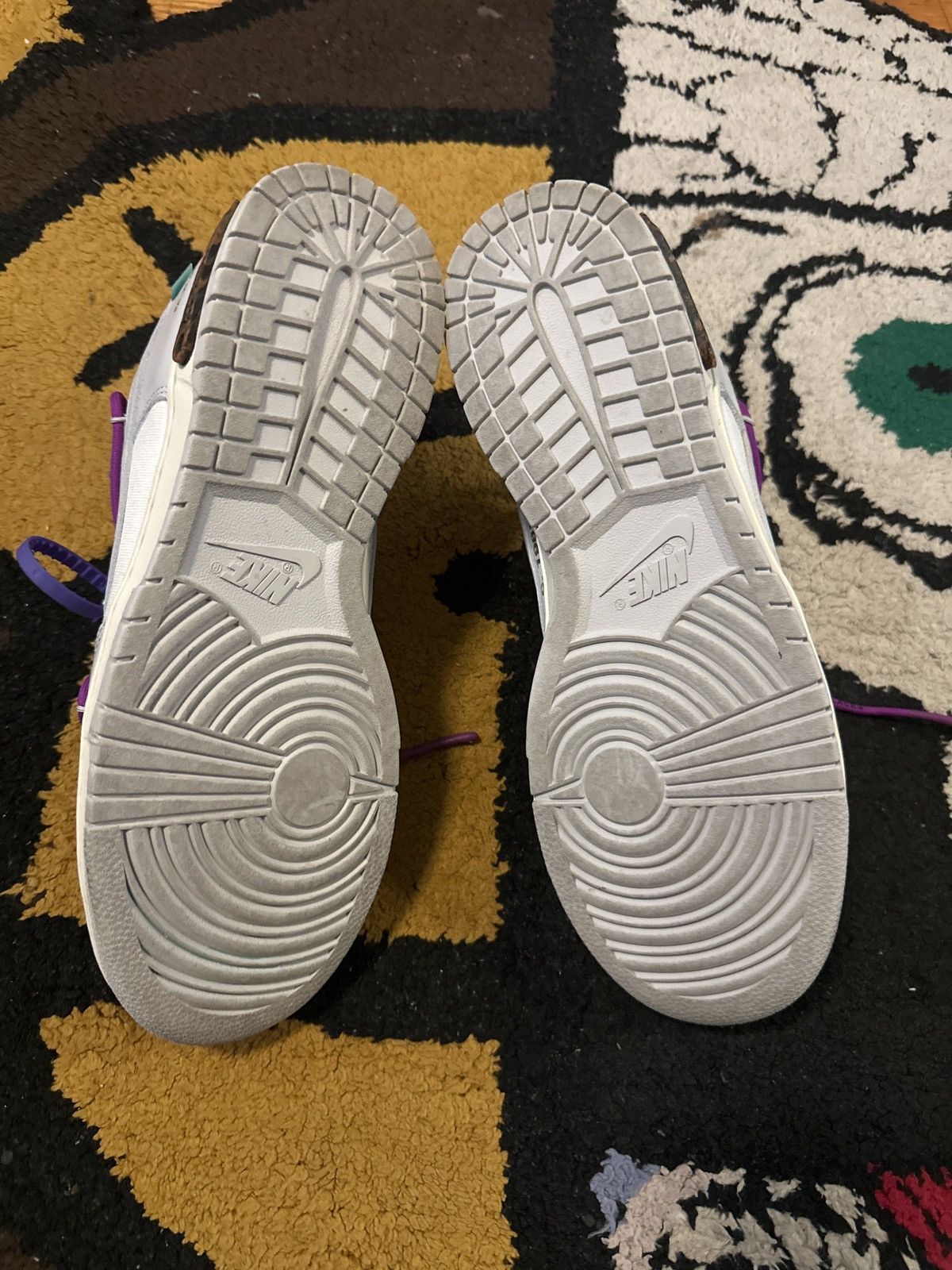 Nike × Off-White Off-White x Dunk Low ‘lot 28 of 50’ Size US 10.5 / EU 43-44 - 9 Thumbnail
