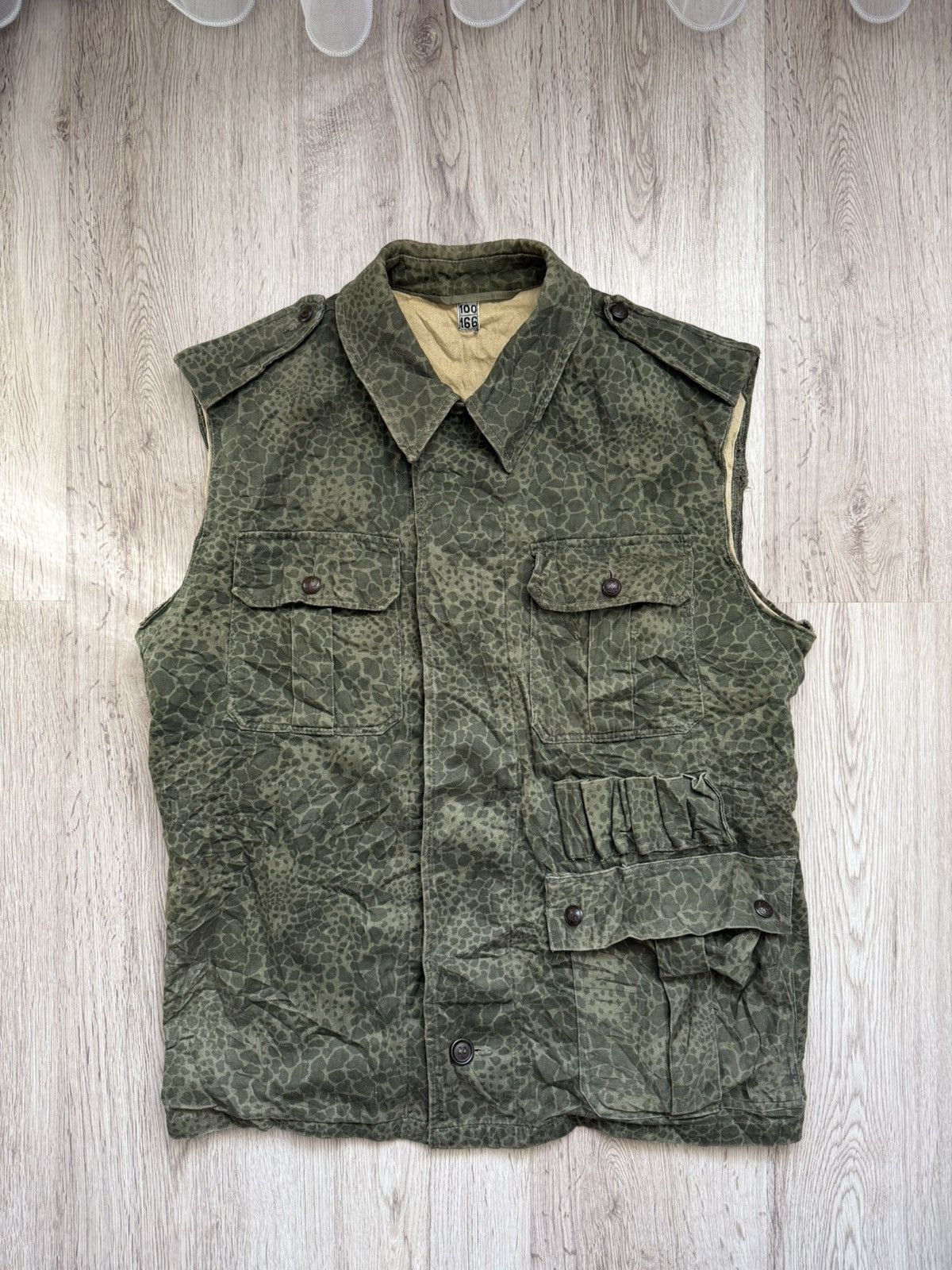 Other Vintage Polish Army Camo Ammo Vest 90s Pattern Tactical Vest Size US L / EU 52-54 / 3 - 1 Thumbnail